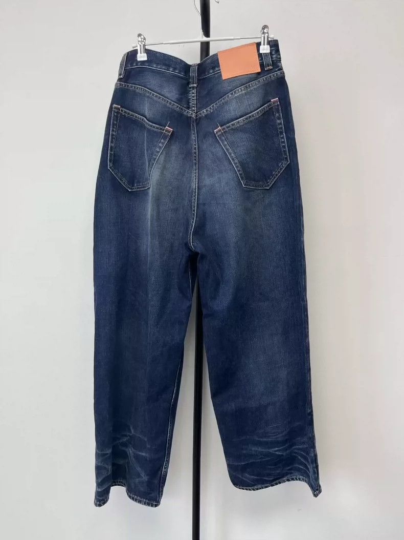 Acne Studios acne studios Slightly flared water ripple heavy-duty jeans Size US 28 / EU 44 - 2 Thumbnail