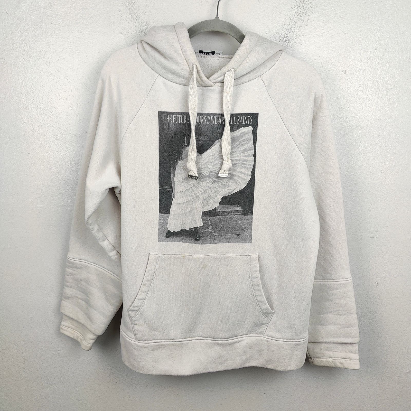 Allsaints AllSaints Olivia Lucia Hoodie Womens XS Pale Gray Pink Size XS / US 0-2 / IT 36-38 - 1 Thumbnail