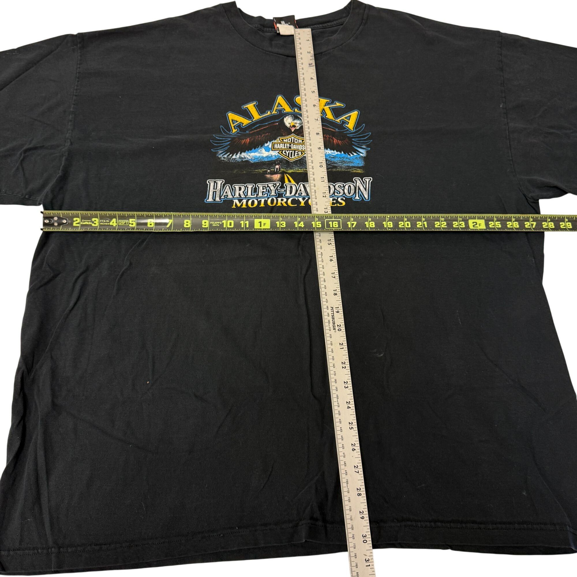 Harley Davidson DENALI Motorcycle Wasilla ALASKA ROCKY MOUNTAINS T Shirt 4XL Size US XXL / EU 58 / 5 - 5 Thumbnail