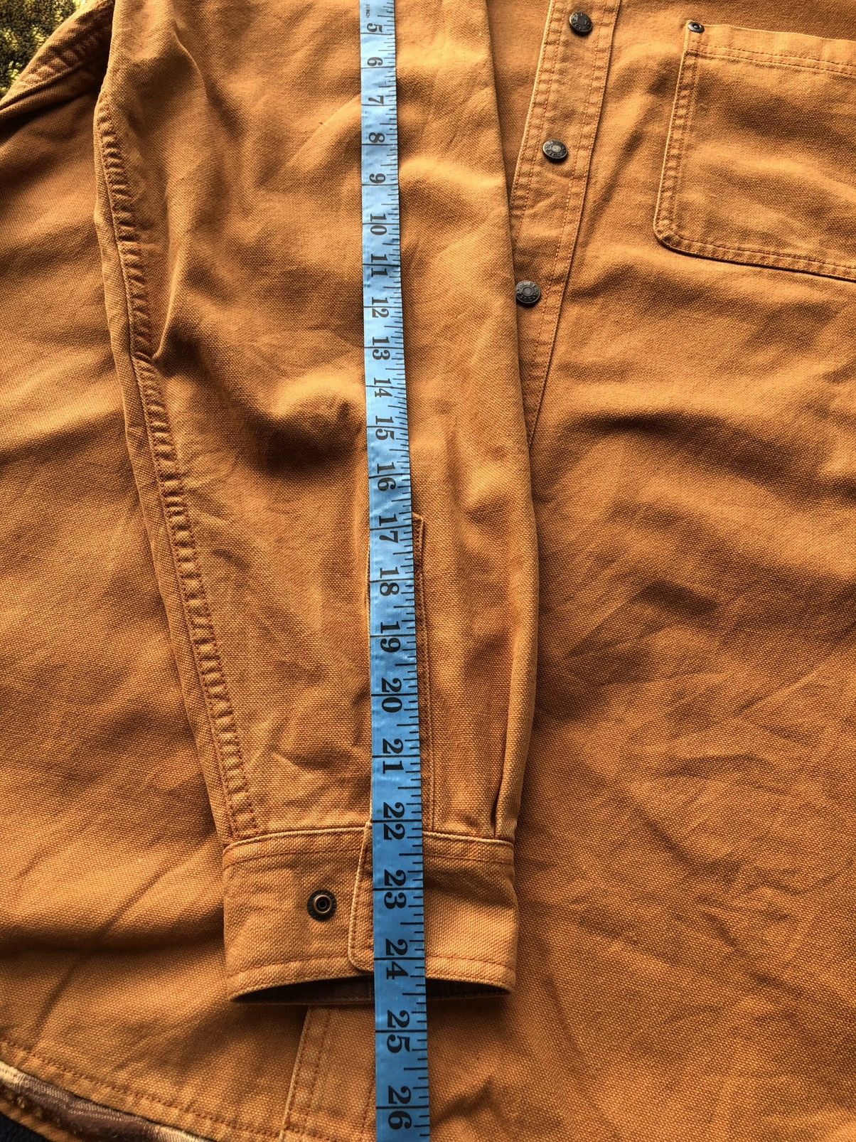 L.L. Bean Vintage 90's L.L. Bean Flannel Lined Canvas Work Jacket Size US M / EU 48-50 / 2 - 13 Thumbnail