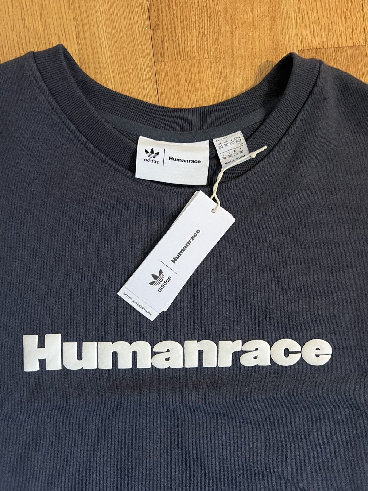 Adidas × Pharrell humanrace adidas navy blue sweat(shirt+pants) Size US XXL / EU 58 / 5 - 4 Thumbnail