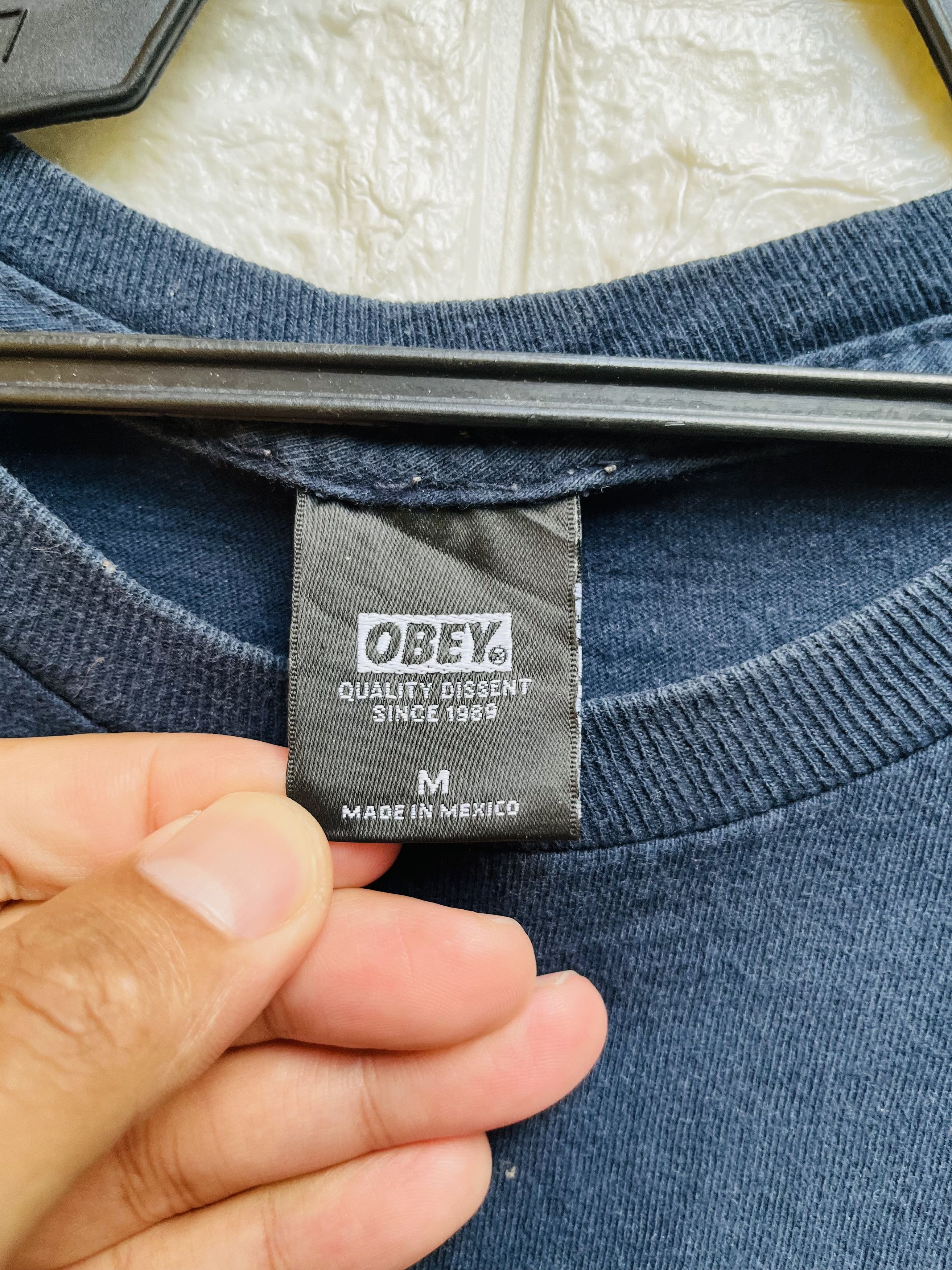 Obey × Vintage Vintage Obey Streetwear Japanese Designer Fashion Style Size US L / EU 52-54 / 3 - 10 Thumbnail