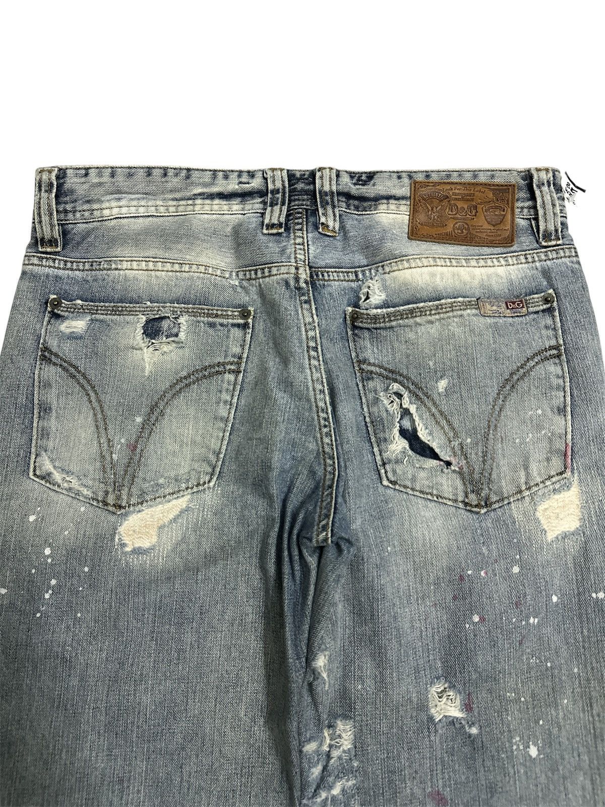 Dolce & Gabbana Distressed Dolce Gabbana Jeans Rick Owens Amiri Goa Lgb Size US 32 / EU 48 - 6 Thumbnail