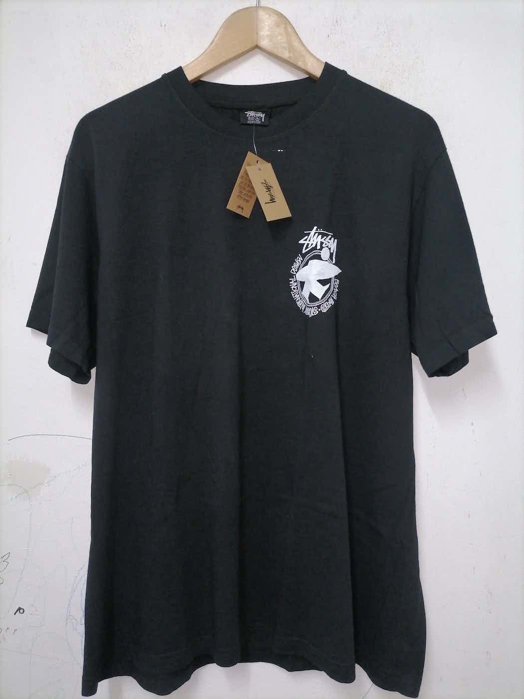 Stussy × Vintage STUSSY BEACH ROOTS PIGMENT DYED T-SHIRT Size US L / EU 52-54 / 3 - 4 Thumbnail