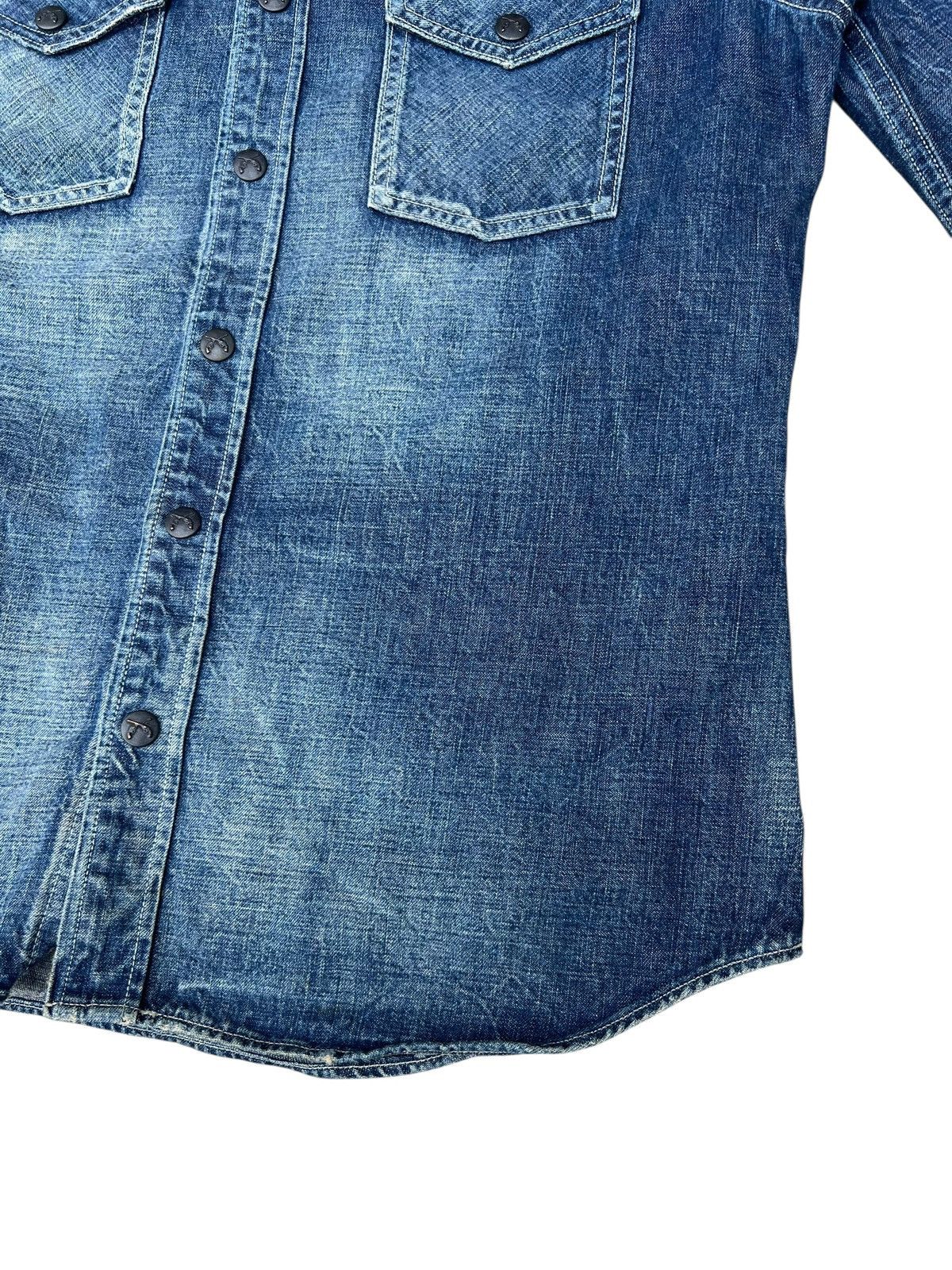 roarguns Roar Guns Japan Thick Denim Western Shirt Size US M / EU 48-50 / 2 - 20 Thumbnail