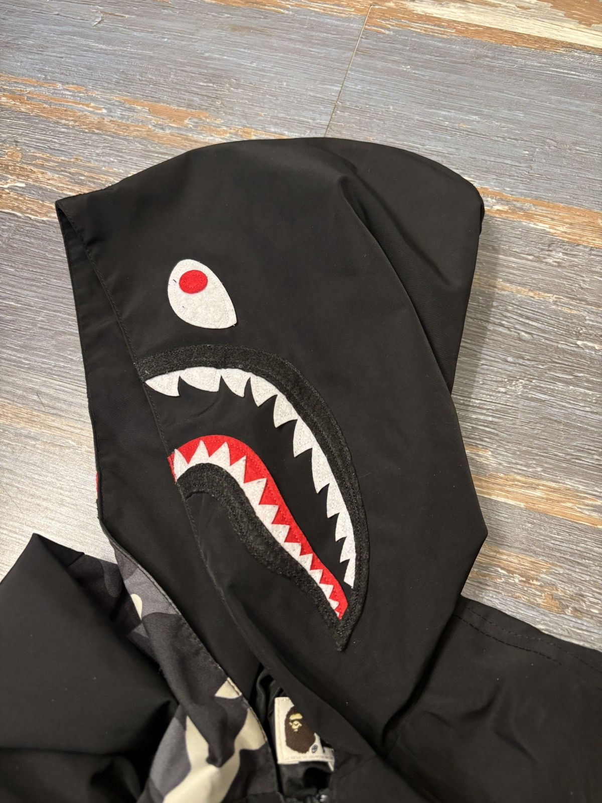 Bape Bape Glow in The Dark City Camo Shark Jacket Size US XL / EU 56 / 4 - 4 Thumbnail