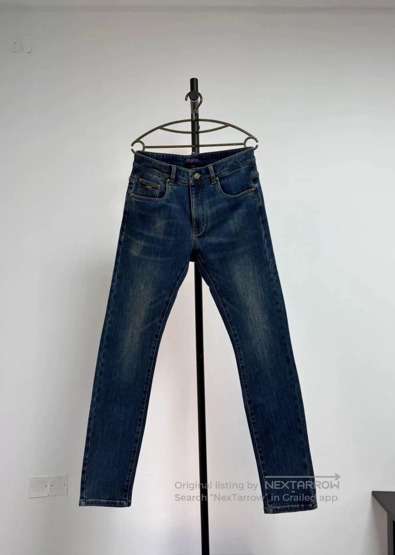 Louis Vuitton Louis Vuitton Blue Retro Jeans. Size 41" - 1 Thumbnail
