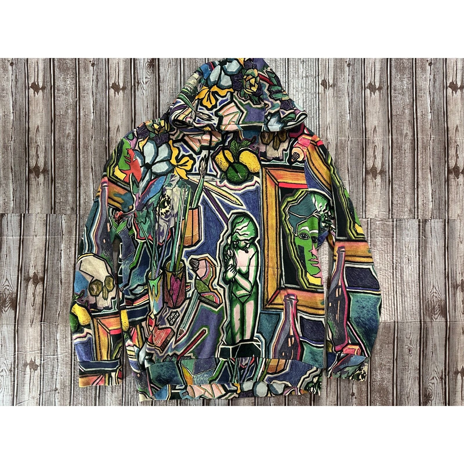 Paul Smith Paul Smith All Over Print Hoodie size Large multicolor made Size US L / EU 52-54 / 3 - 1 Thumbnail