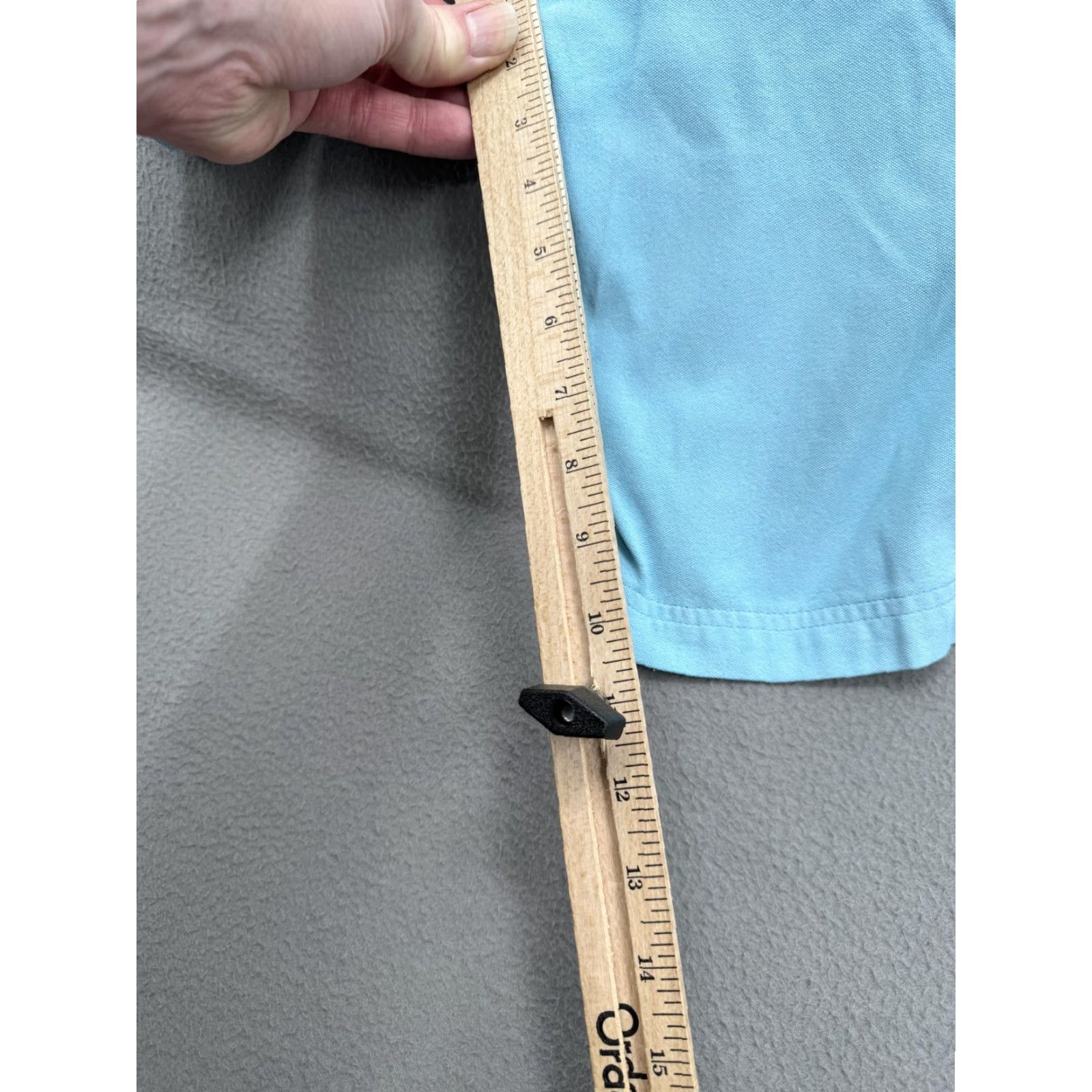Lululemon Lululemon Shorts Mens 32 Blue Chino 10 Inseam Pockets Logo Solid Front Zip Belt Loops Casual Summer Size US 32 / EU 48 - 6 Thumbnail