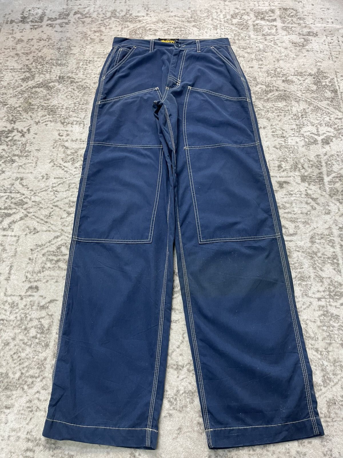 Carhartt Vintage Meltin Pot Double Knee Contrast Stitched Pants Size US 30 / EU 46 - 1 Thumbnail
