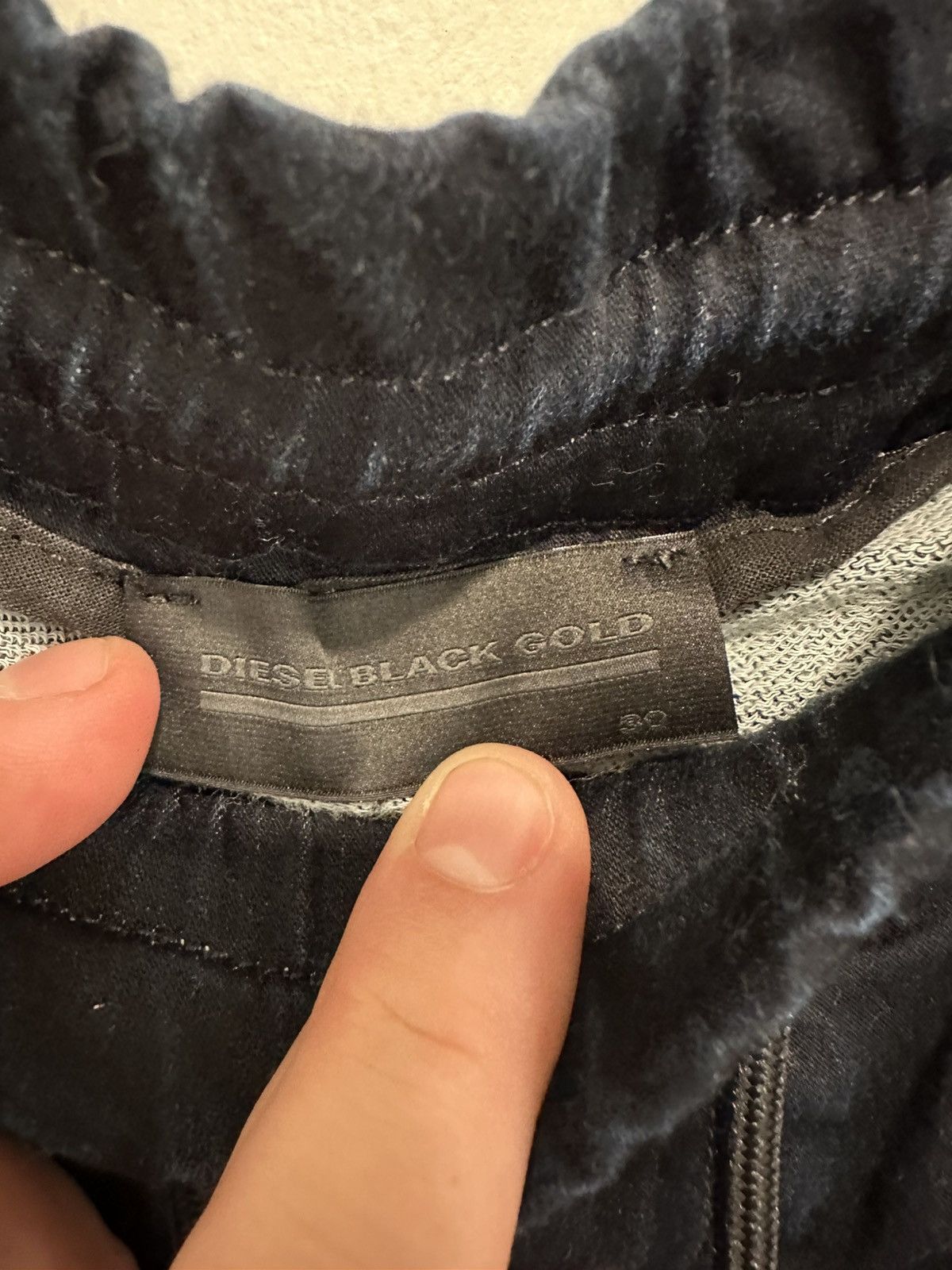 Diesel Black Gold Diesel Black Gold Denim Jogger Sz 30 Size US 30 / EU 46 - 3 Thumbnail