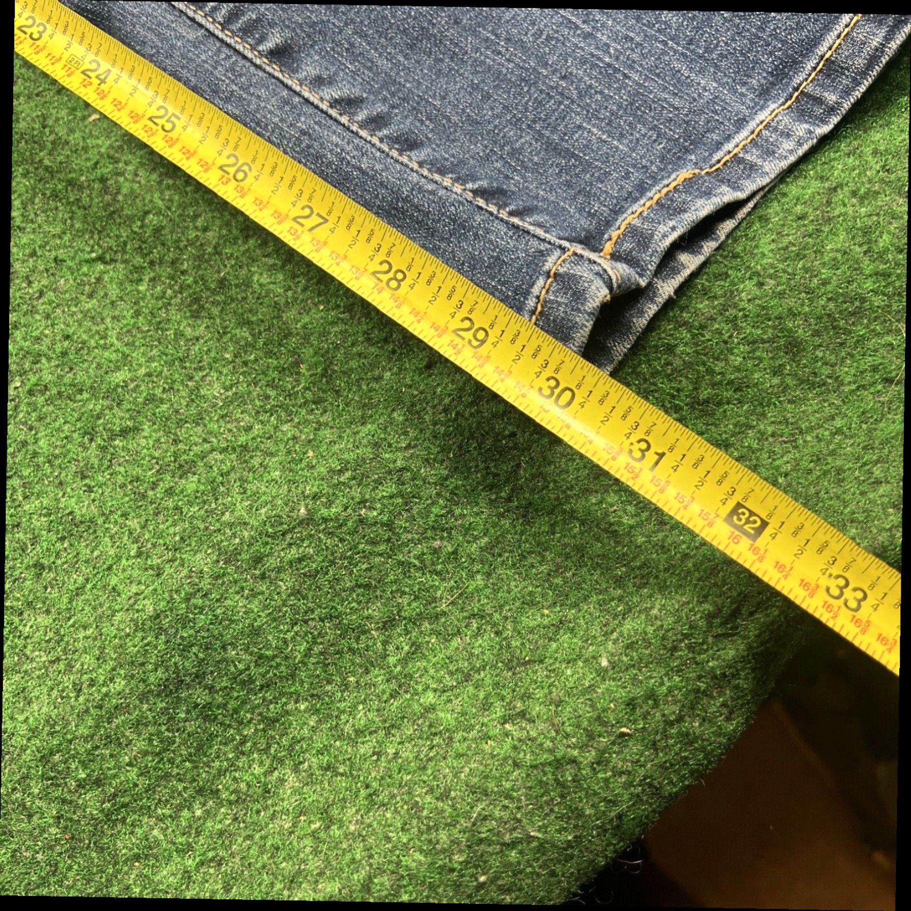 Levi's Women's Levis 512 Perfectly Slimming Straight Leg Blue Jeans Size 27x30 Size 27" / US 4 / IT 40 - 7 Thumbnail
