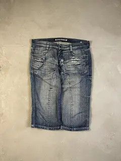 Designer Manami x Junko Sun of Tokyo Distressed Style Street Jorts Size US 30 / EU 46 - 7 Thumbnail