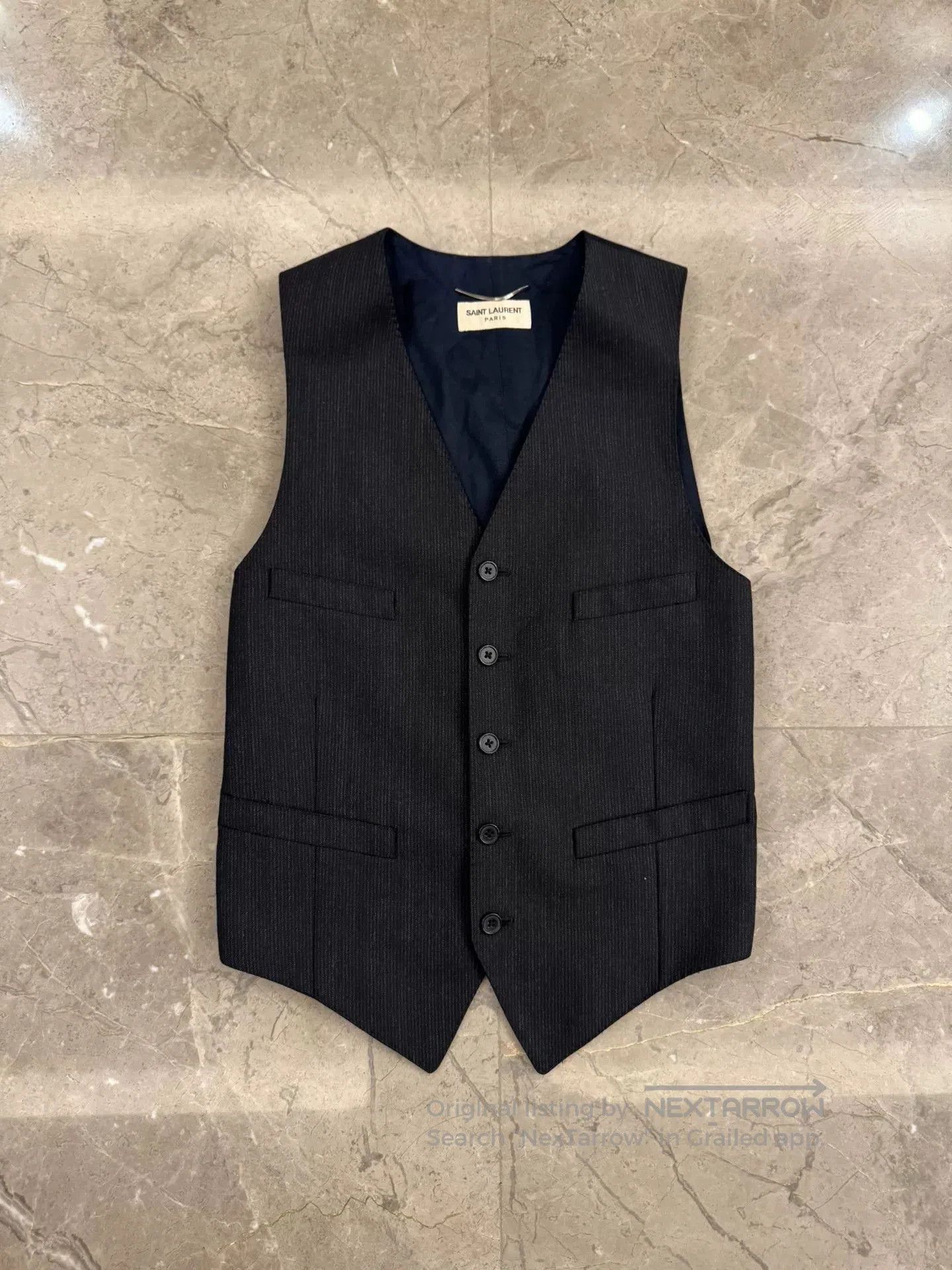 Saint Laurent Paris Saint Laurent Spring Summer Vest. Size US S / EU 44-46 / 1 - 1 Thumbnail