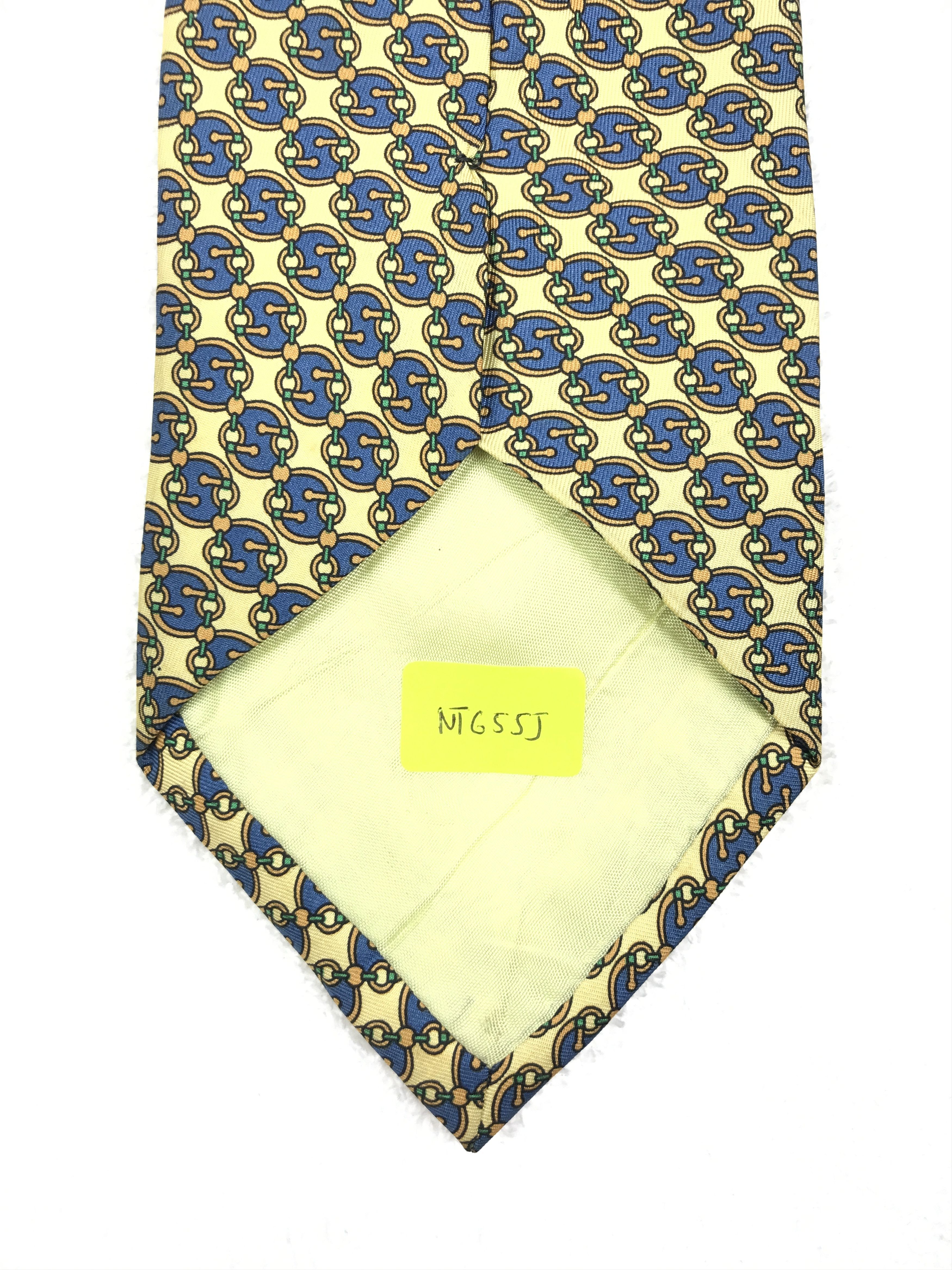 Vintage Vintage Sete Italiane Silk Necktie Size ONE SIZE - 9 Thumbnail