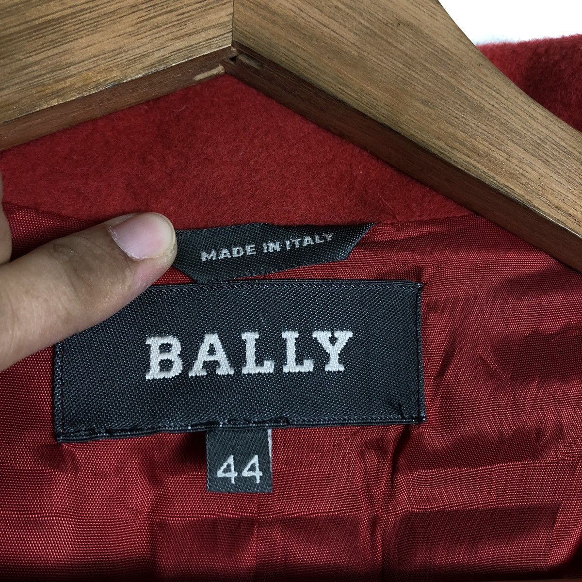Bally 🔥Vintage Wool Jacket Bally Made in Italy Double Breast Size US M / EU 48-50 / 2 - 17 Thumbnail