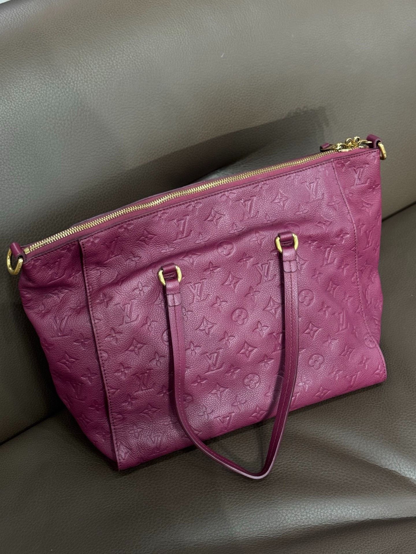 Louis Vuitton Louis Vuitton Leather Red Shoulder Bag M Women Size ONE SIZE - 1 Thumbnail