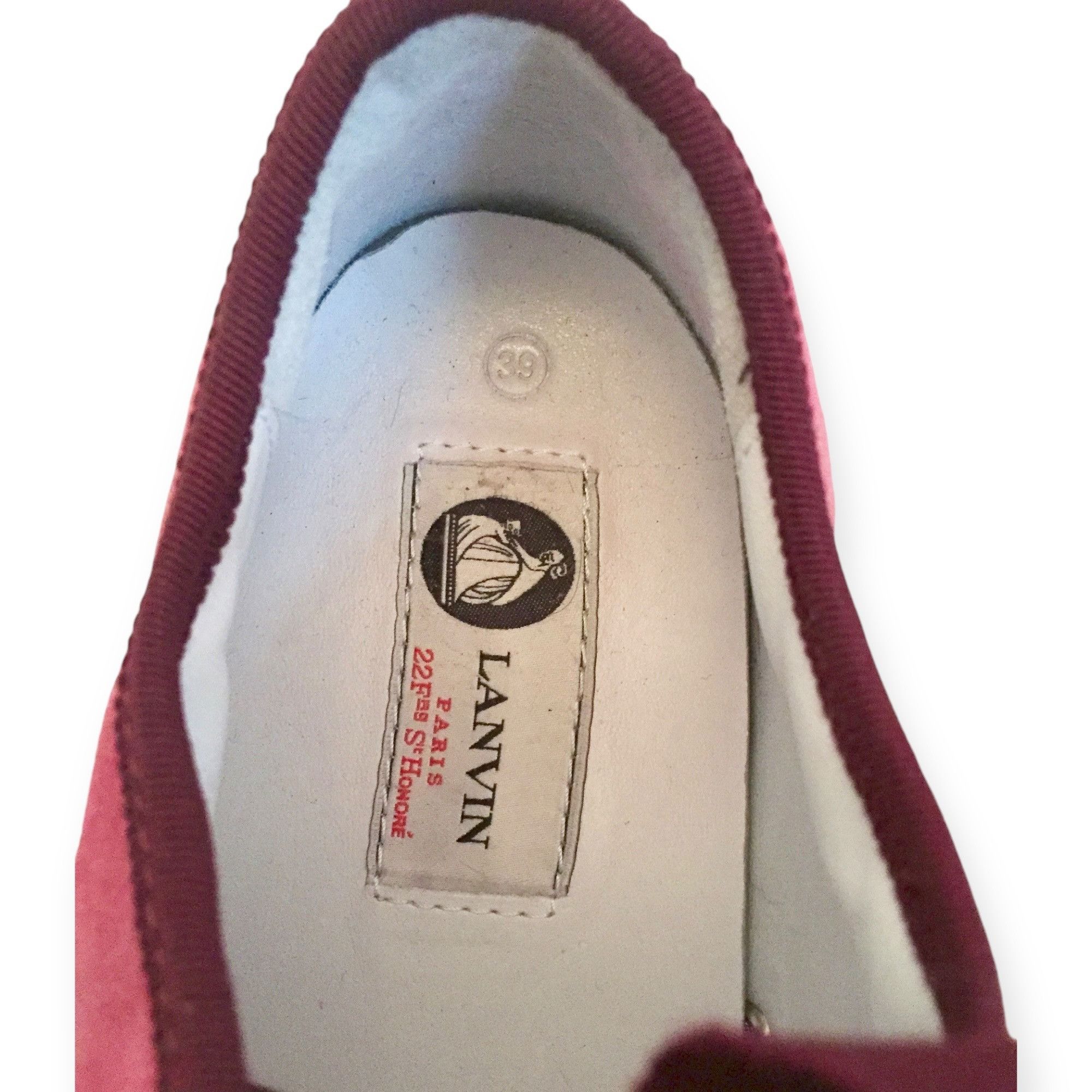 Lanvin Lanvin Paris Basket Basse Sneakers Alber Elbaz Era EU 39 Size US 9 / IT 39 - 9 Thumbnail