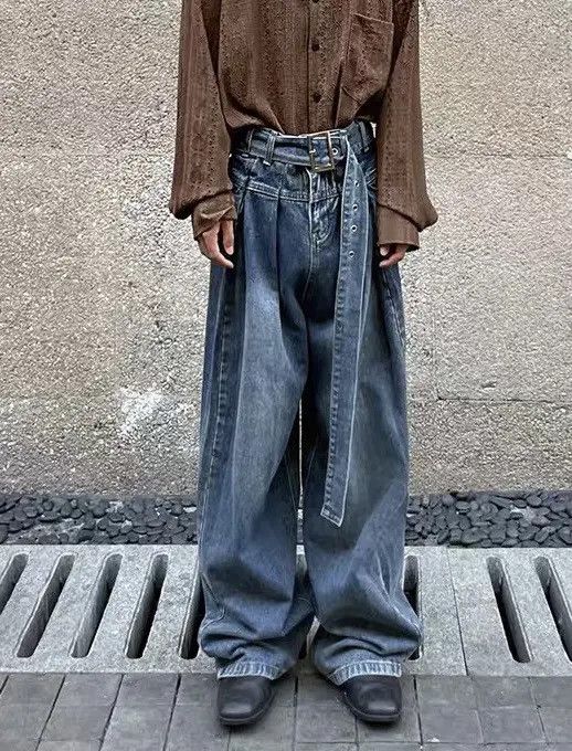 Japanese Brand Retro punk pants Size US 31 - 2 Thumbnail