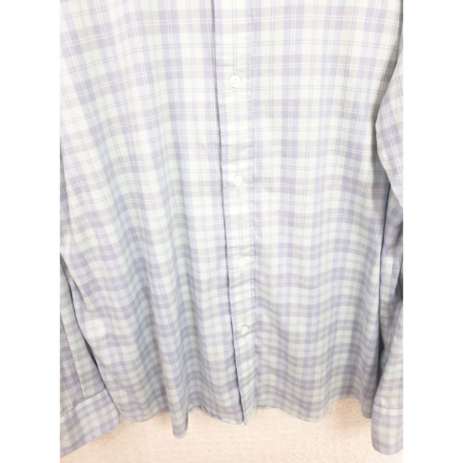 Faherty FAHERTY Button-Up Shirt 2XL Multicolor Plaid Long Sleeve Cotton Blend Pocketed Casual Workwear Daywear Mens Regular Shirt Size US XXL / EU 58 / 5 - 2 Thumbnail