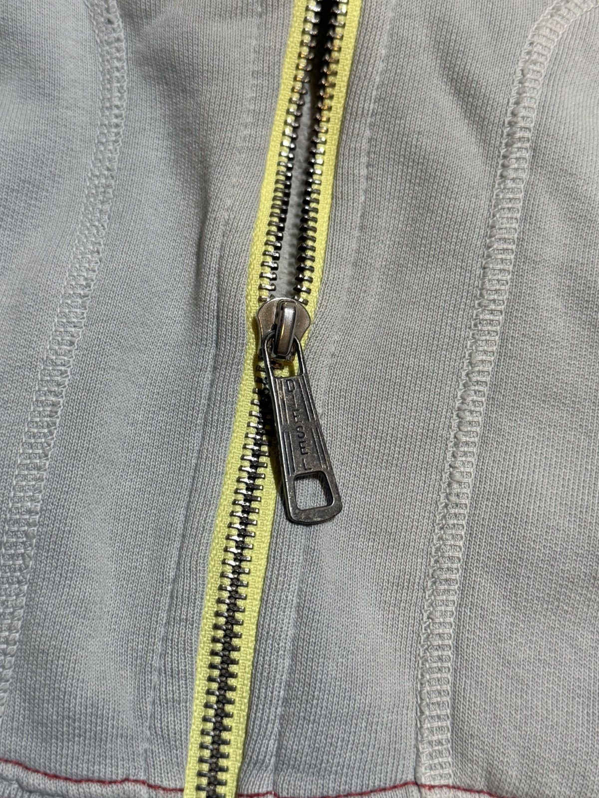 Diesel Vintage 90s Diesel Zip-Up Sweatshirt Size US L / EU 52-54 / 3 - 8 Thumbnail