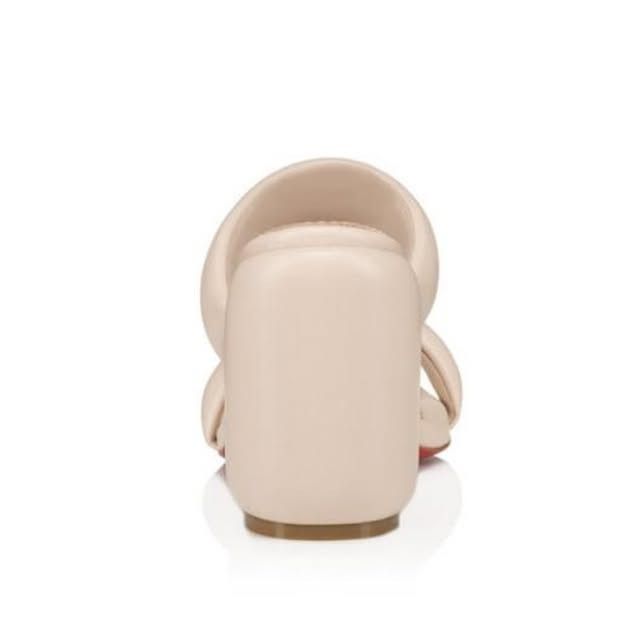 Christian Louboutin oc11z0125 Inflama Sab 85mm Sandals in Beige Size US 6 / IT 36 - 3 Thumbnail
