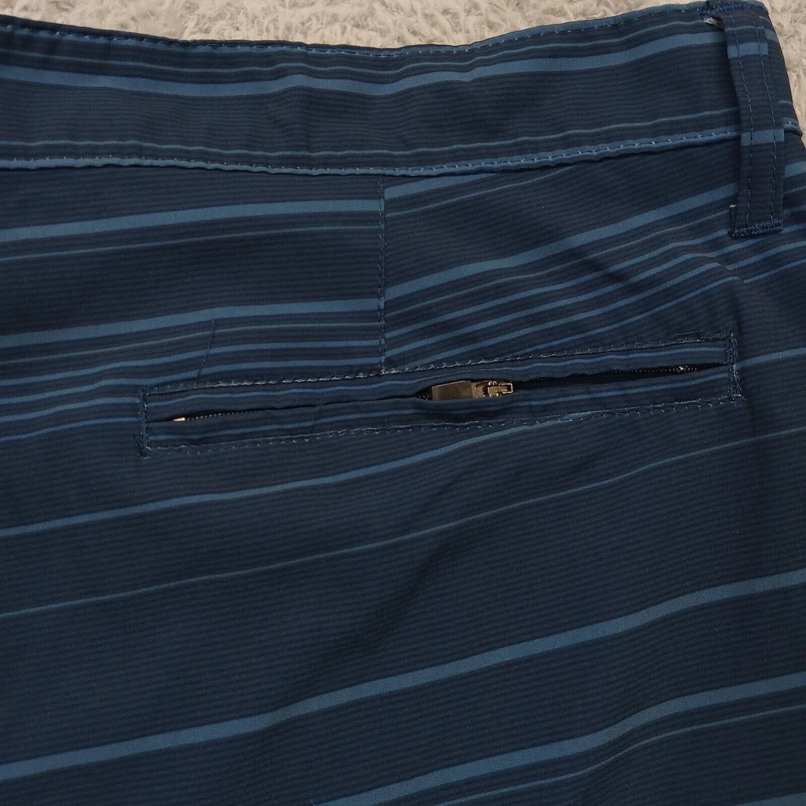 & Other Stories Tapa Threads Shorts 40 Men's Hawaiian Swimwear Board Striped Size US 40 / EU 56 - 3 Thumbnail