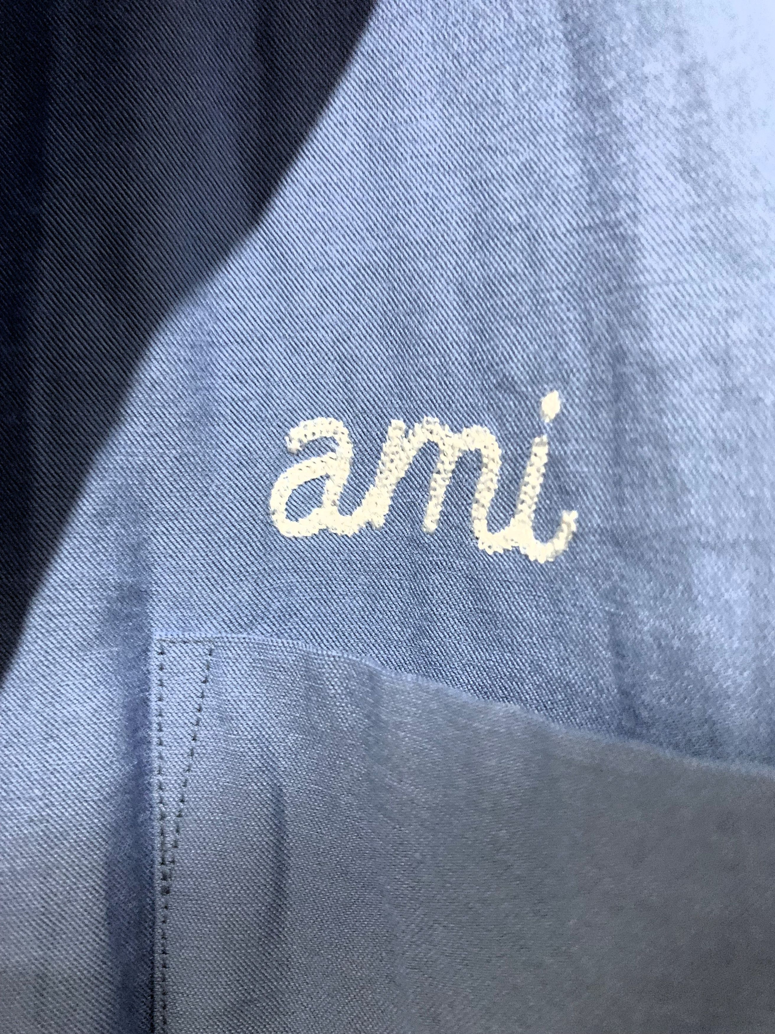 AMI Logo S/S shirt Size US L / EU 52-54 / 3 - 3 Thumbnail