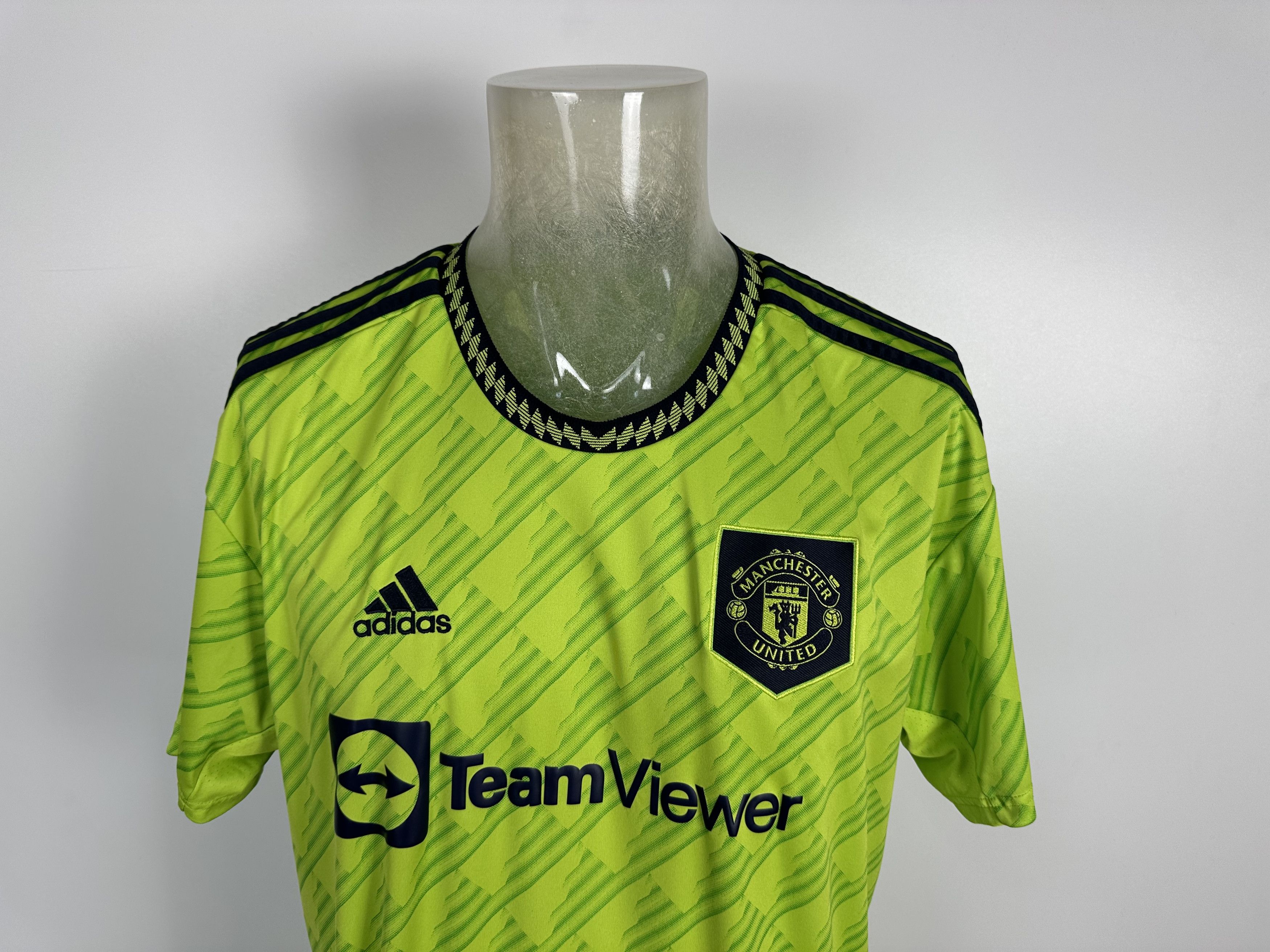 Adidas Manchester United 2022 23 Third Football Shirt Soccer Jersey Size US XL / EU 56 / 4 - 4 Thumbnail
