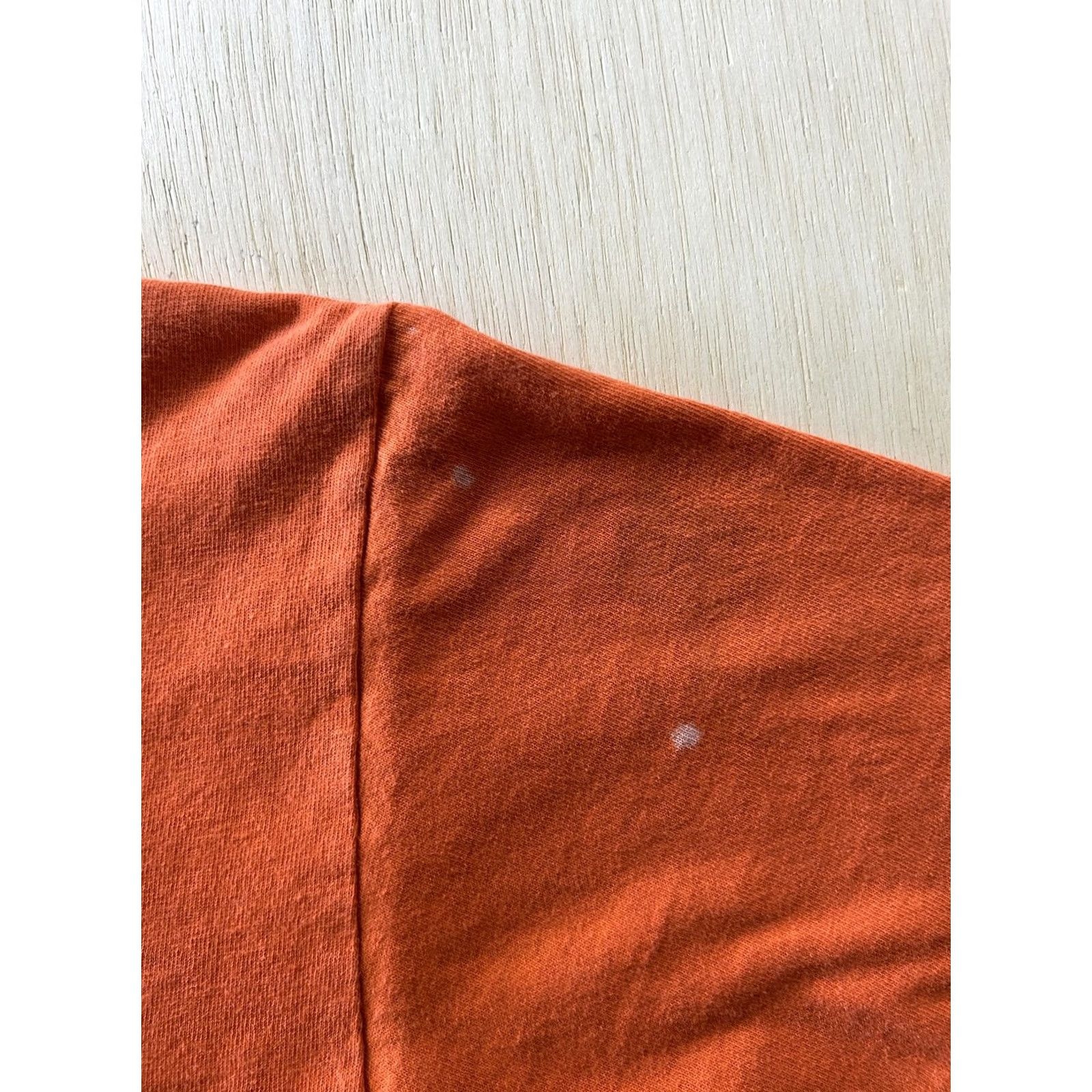 Lee General Lee Shirt Mens Small Orange Keep It Between The Ditches Graphic Tee Size US S / EU 44-46 / 1 - 2 Thumbnail