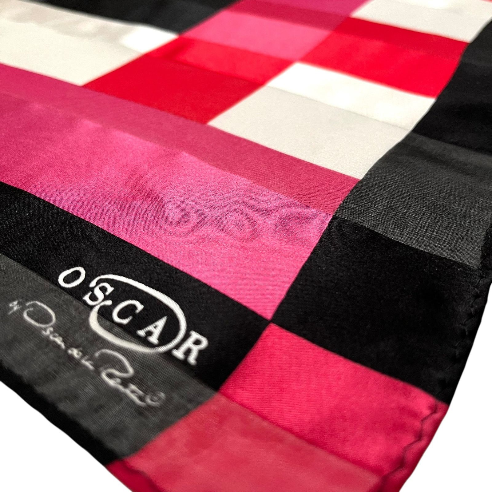 Oscar De La Renta Oscar by Oscar de la Renta Vintage Silk Square Scarf Set Size ONE SIZE - 10 Thumbnail