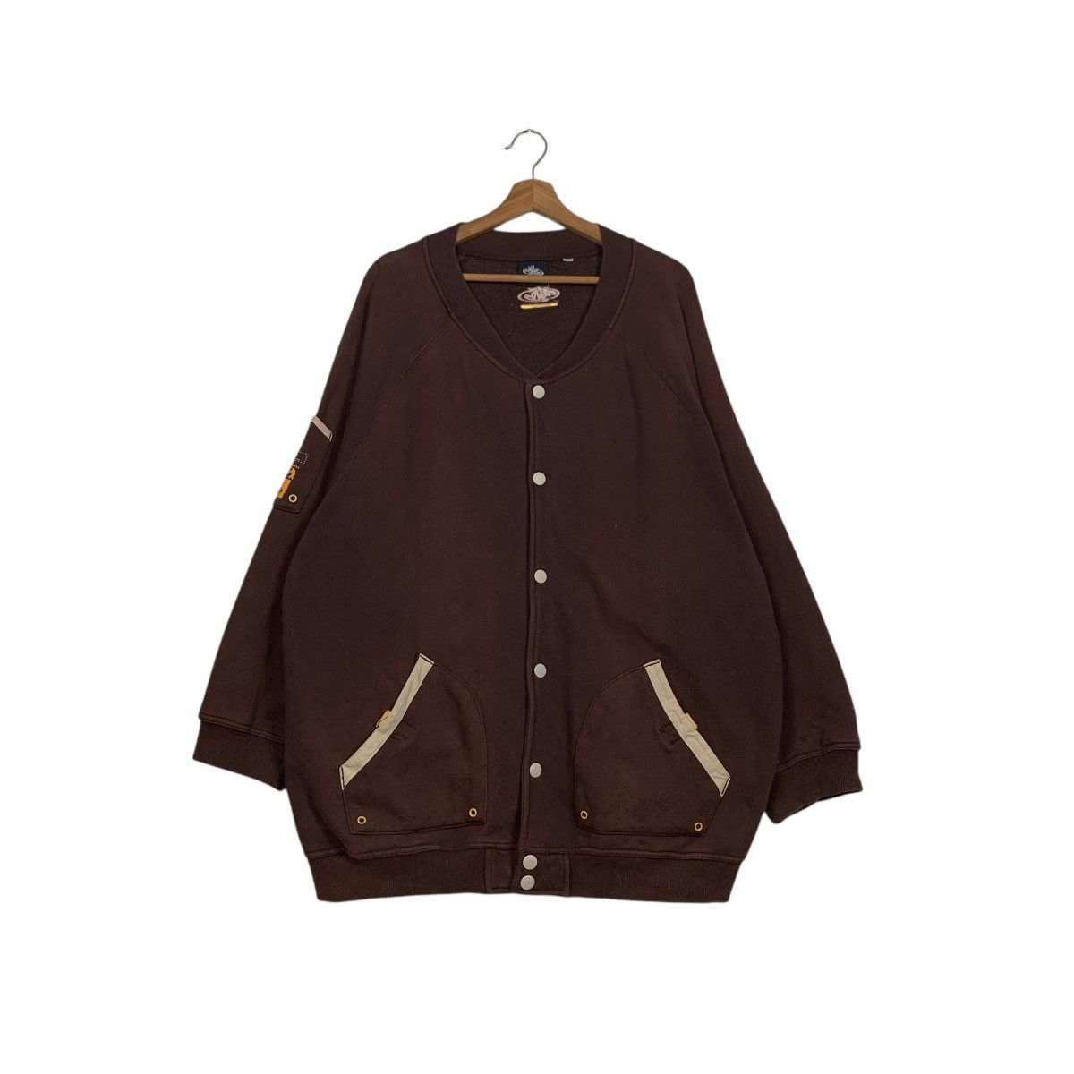 PNB NATION Varsity Sweater Jacket #2225-C98