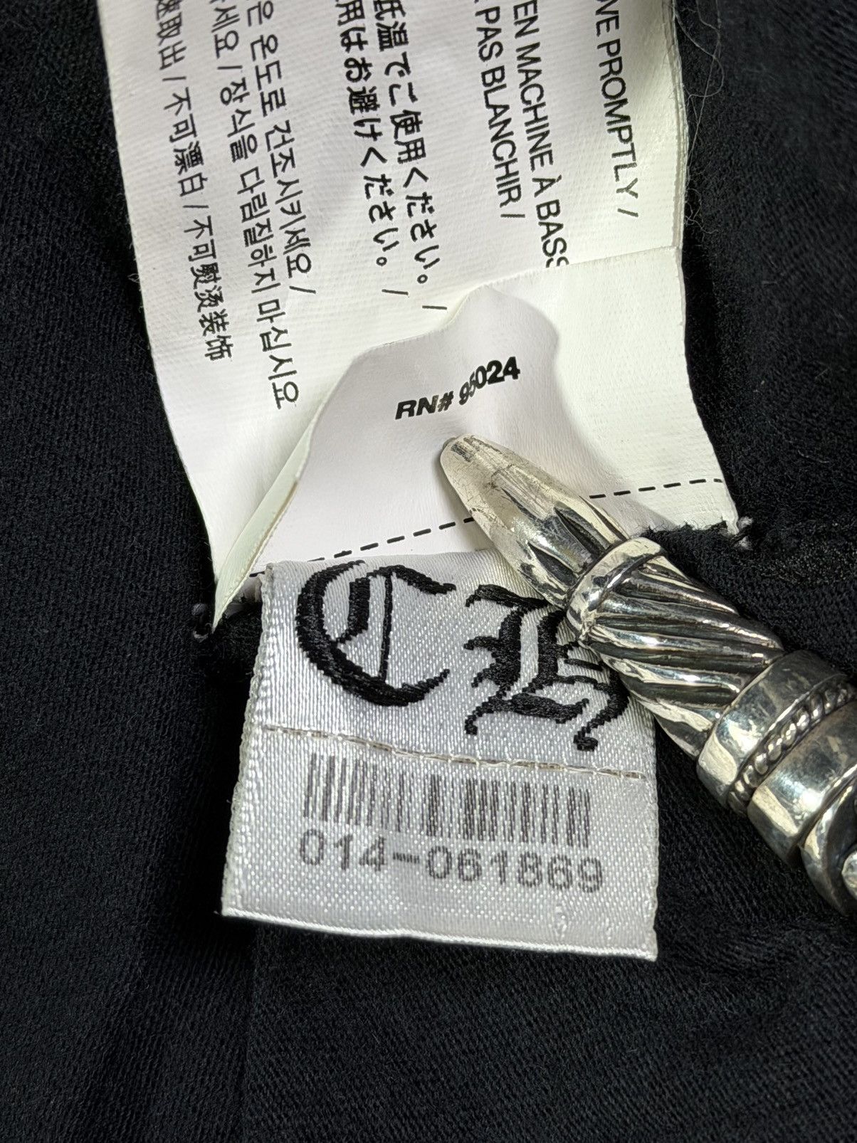 Chrome Hearts Minimalist Yellow Dagger Sleeve Script Size US XXL / EU 58 / 5 - 11 Thumbnail