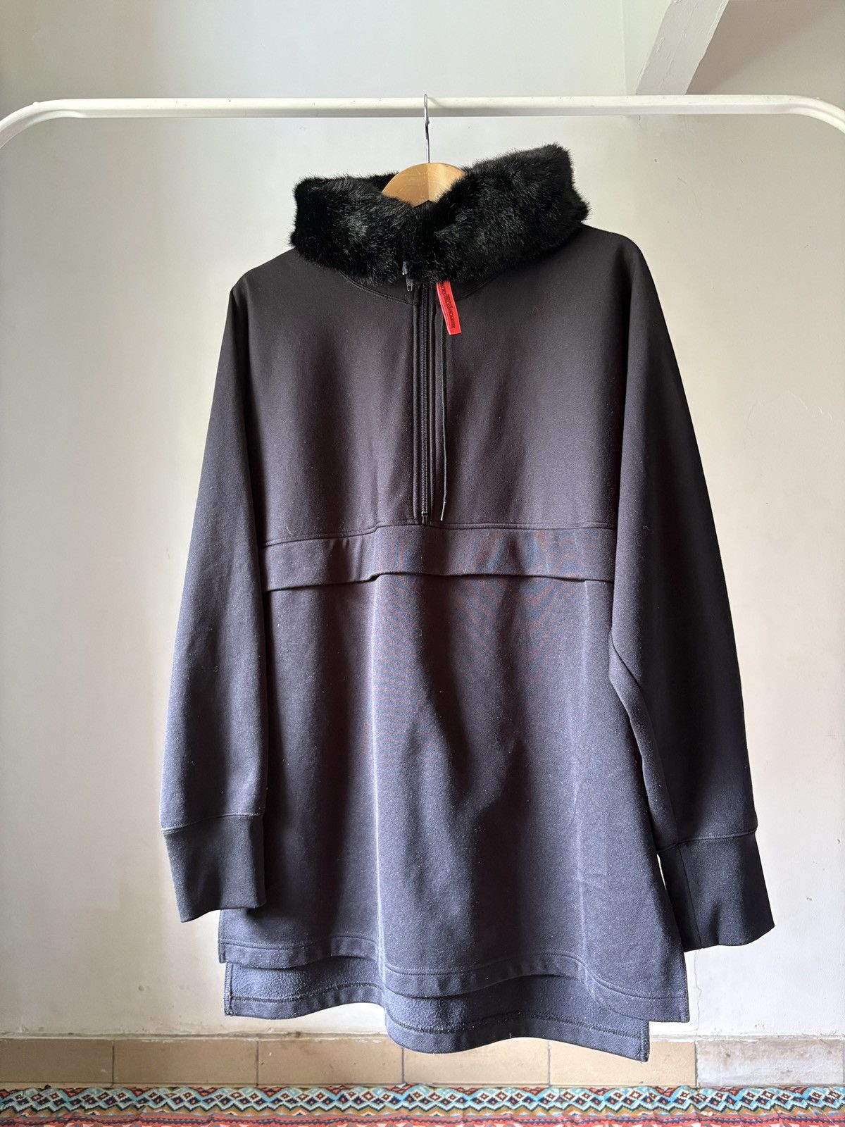CABANE de ZUCCa 1999 Archive CABANE de ZUCCA Fur Hoodie Size US L / EU 52-54 / 3 - 7 Thumbnail
