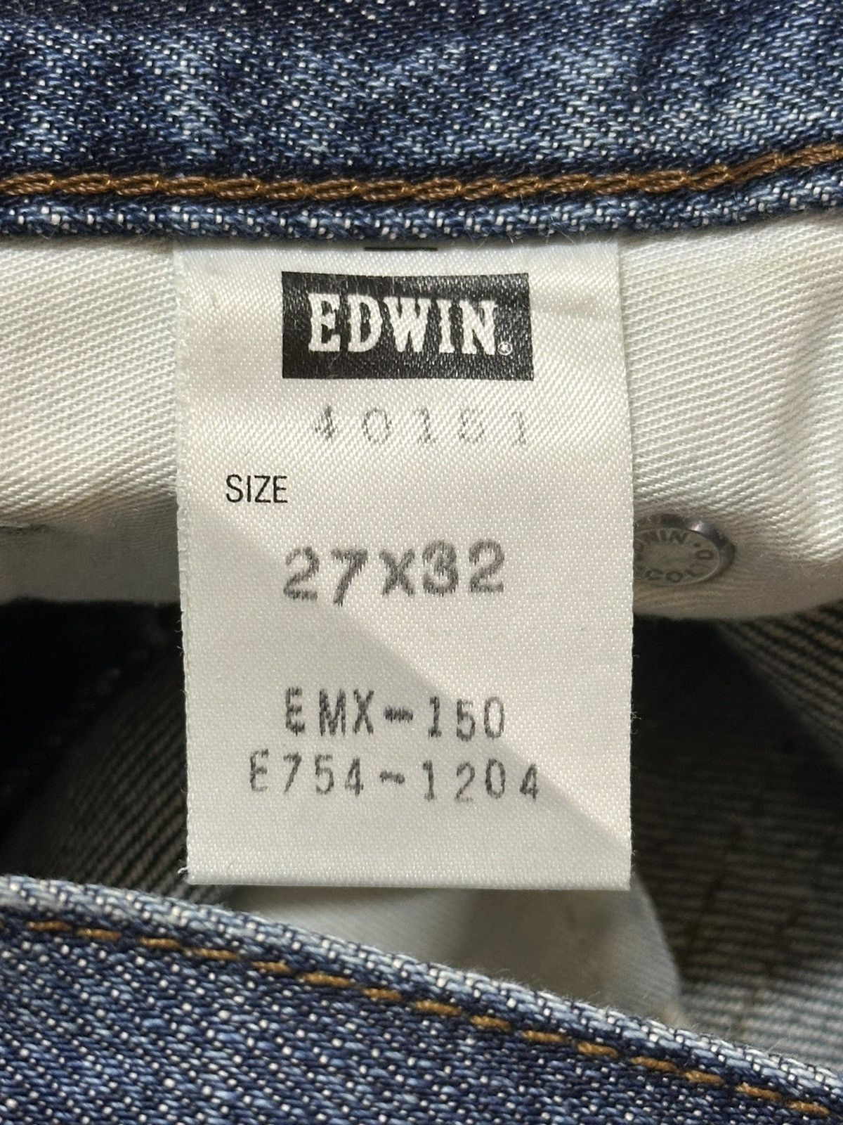 Edwin Vintage Edwin Blue Faded Wash Style Bootcut Jeans Size 27" / US 4 / IT 40 - 9 Thumbnail