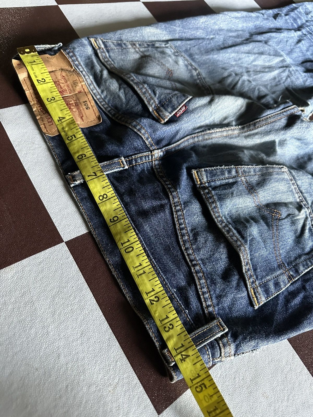 Levi's Levi’s 501 rop button 553 distressed denim jeans Size US 28 / EU 44 - 10 Thumbnail
