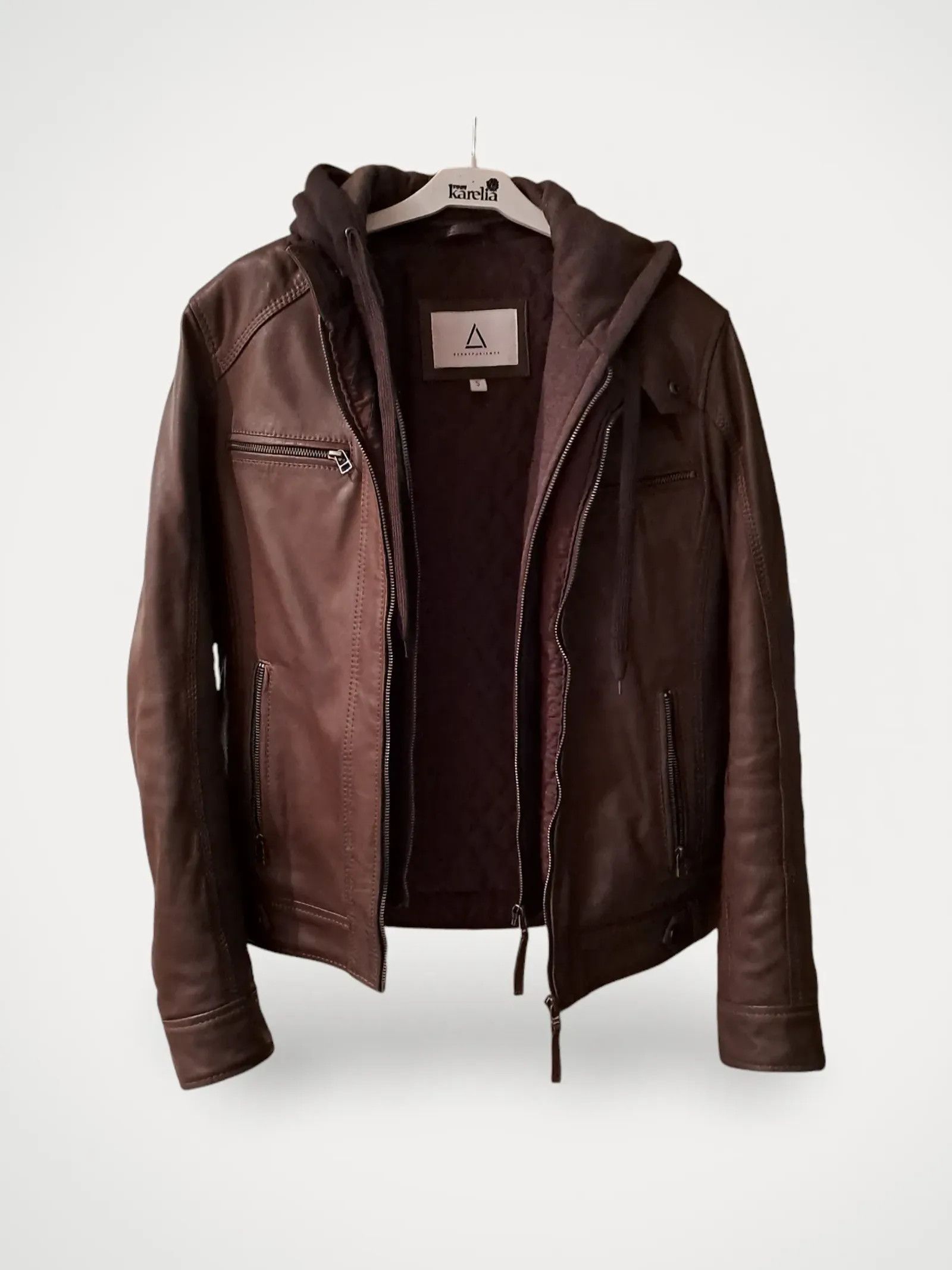Other Serge Pariente Leather Jacket Size US S / EU 44-46 / 1 - 1 Thumbnail