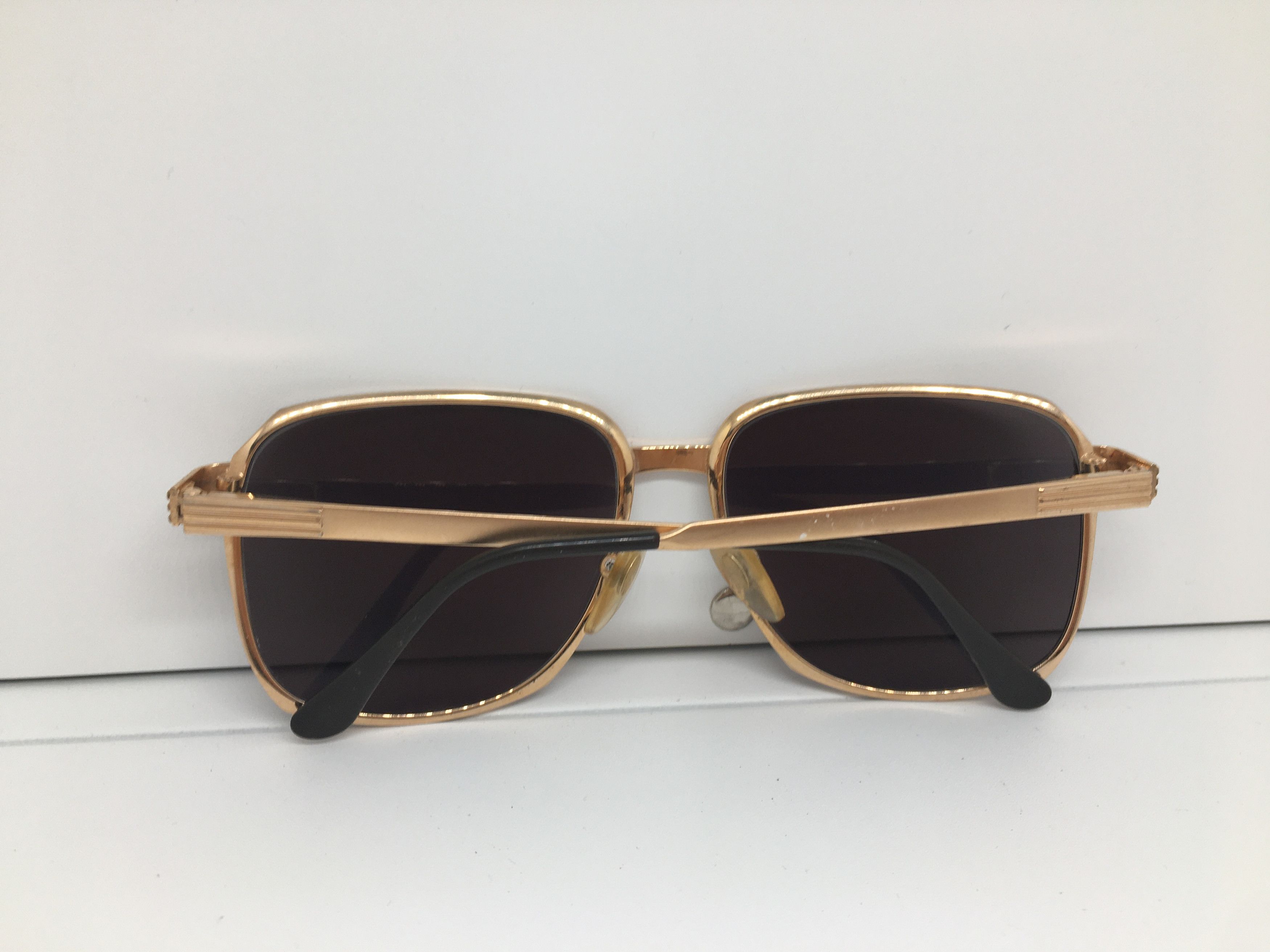 Vintage Vintage Charisma CH-104 22KGP Gold Sunglasses Frame Size ONE SIZE - 8 Thumbnail