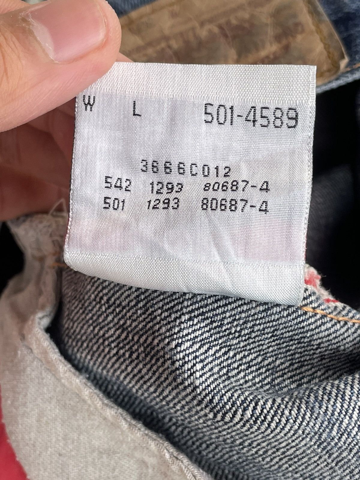 Levi's × Levi's Made & Crafted × Levi's Vintage Clothing “LEVI’S ENGINEERED” 501 SELVEDGE BIG E VINTAGE ‘95 DENIM Size US 30 / EU 46 - 13 Thumbnail