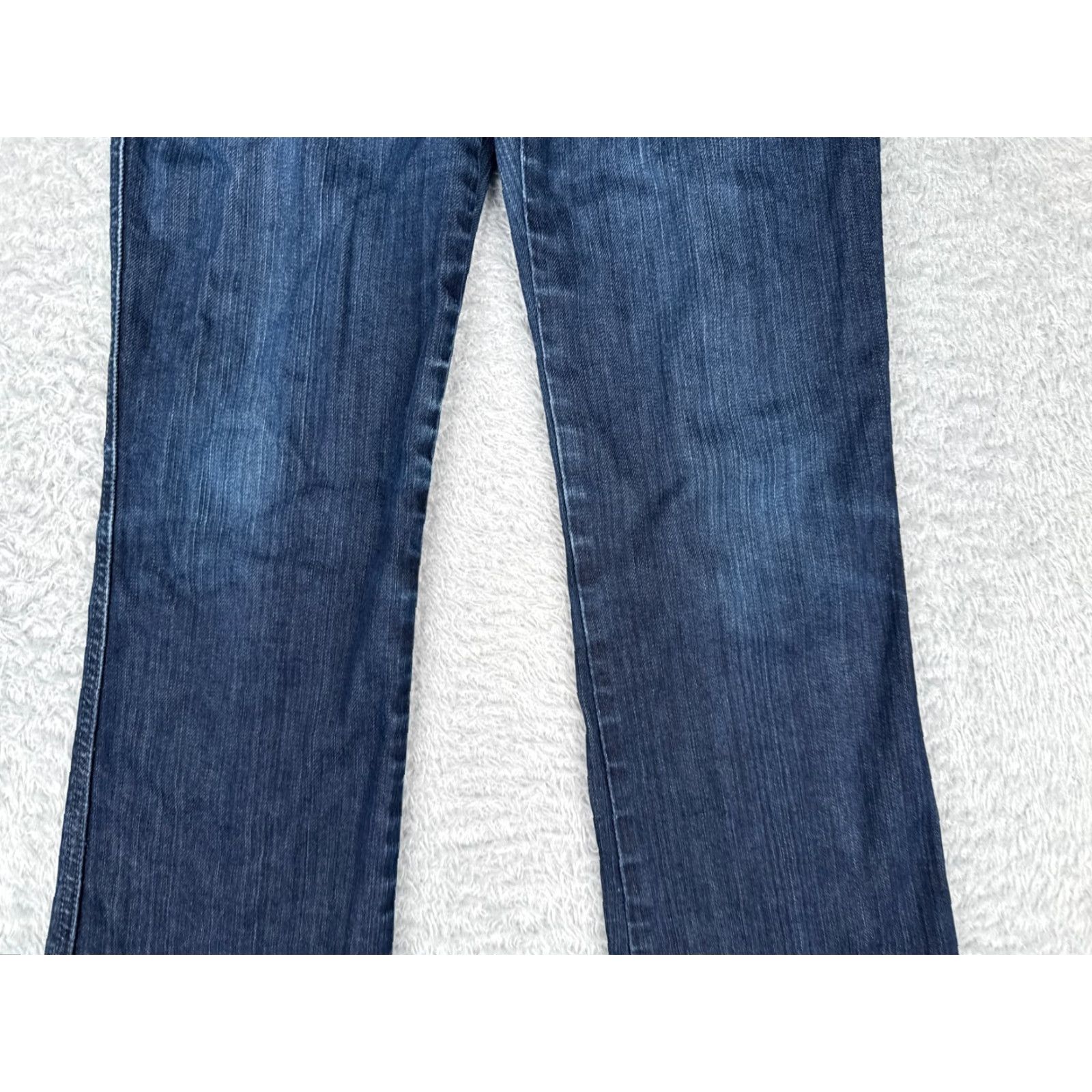 Vintage Joe's Jeans Women Jeans Size 25 Blue Provocateur Bootcut Low Rise 28x28 Denim Distressed Size 42" / US 20 - 3 Thumbnail