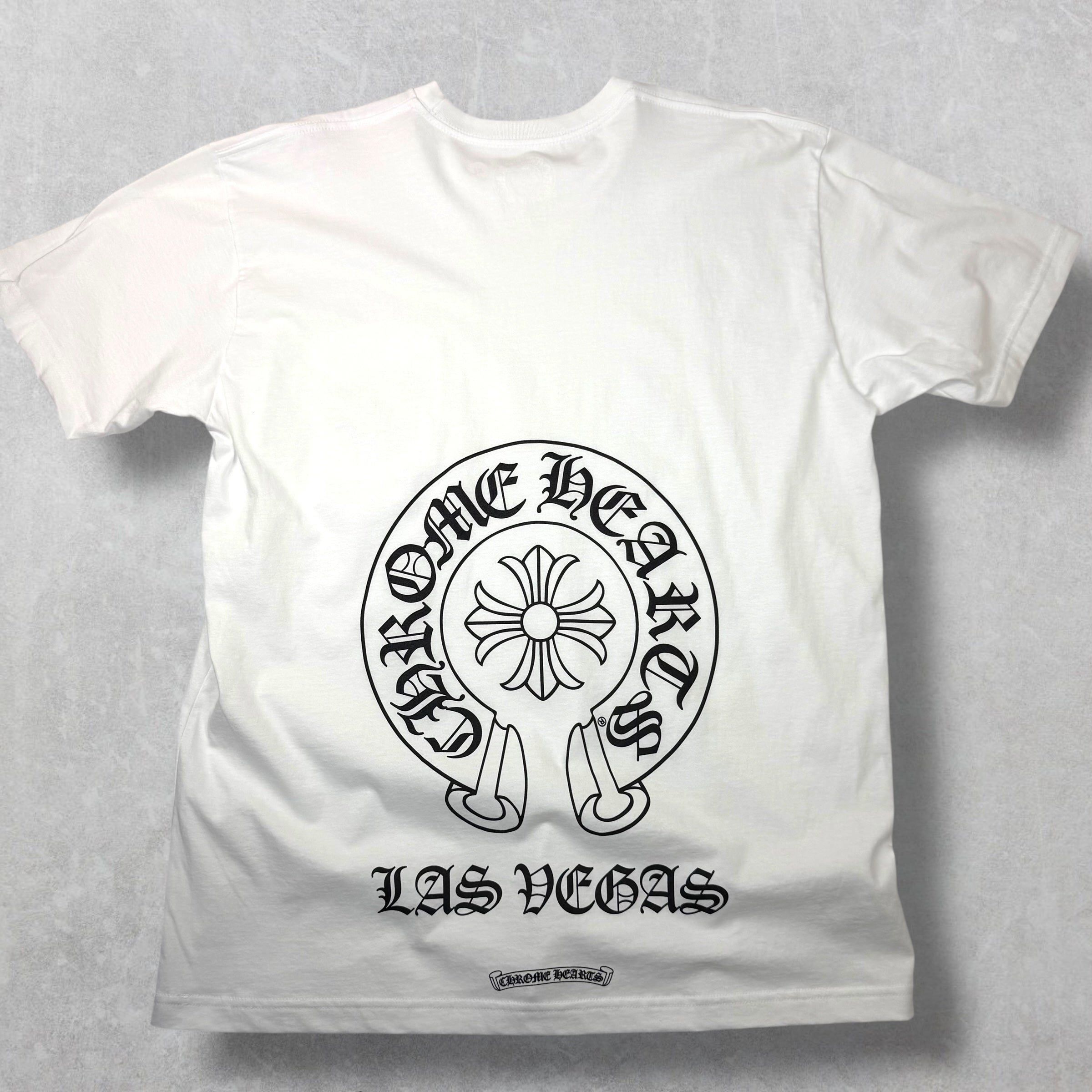 Chrome Hearts Chrome Hearts LV Exclusive Horseshoe White Tee XL Size US XL / EU 56 / 4 - 1 Thumbnail