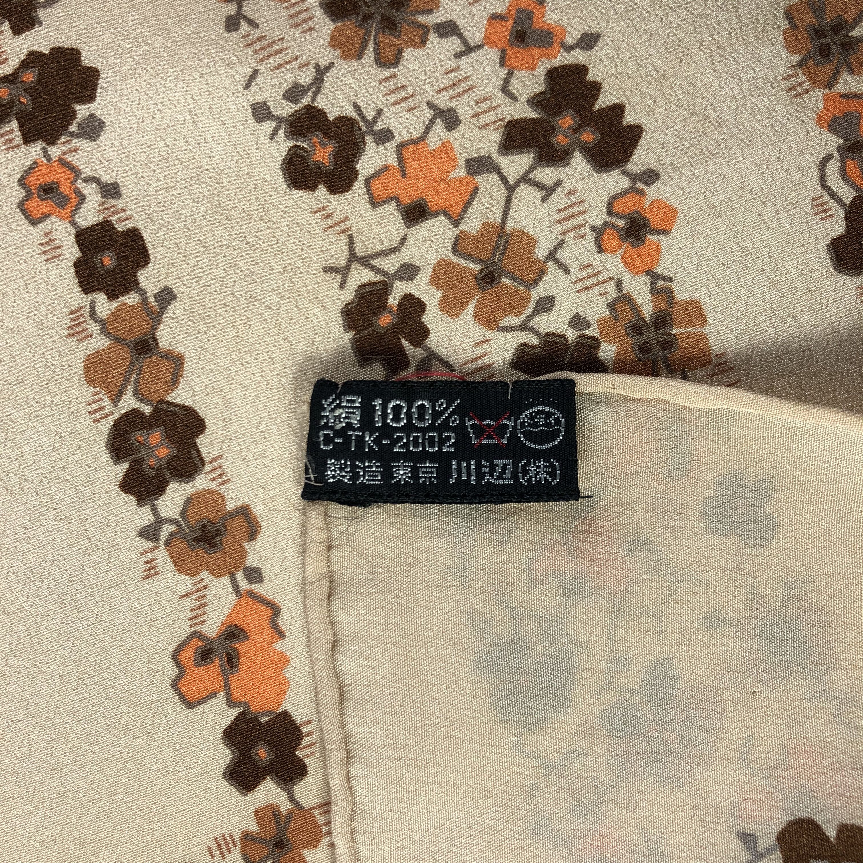 Vintage Vintage Manolo Borromeo Silk Scarf Size ONE SIZE - 7 Thumbnail