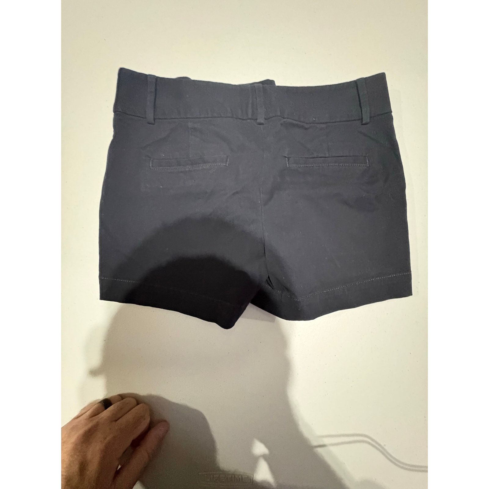 Loft LOFT Riviera Shorts Womens Size 2 Black Chino Shorts Size 26" / US 2 / IT 38 - 4 Thumbnail