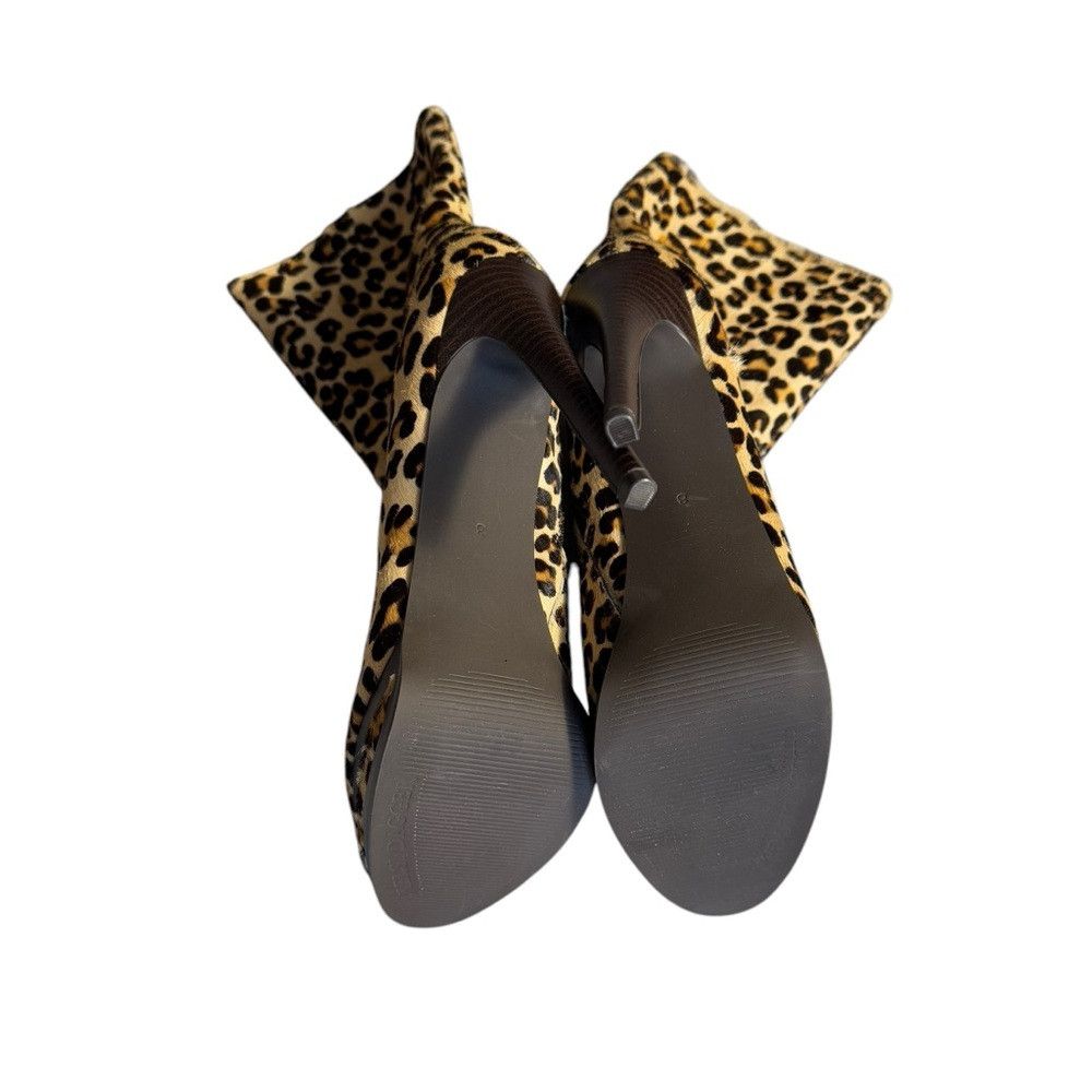 Other Kelsi Dagger Leopard Fur Platform High Heel Carlotta Boots Size US 8 / IT 38 - 6 Thumbnail