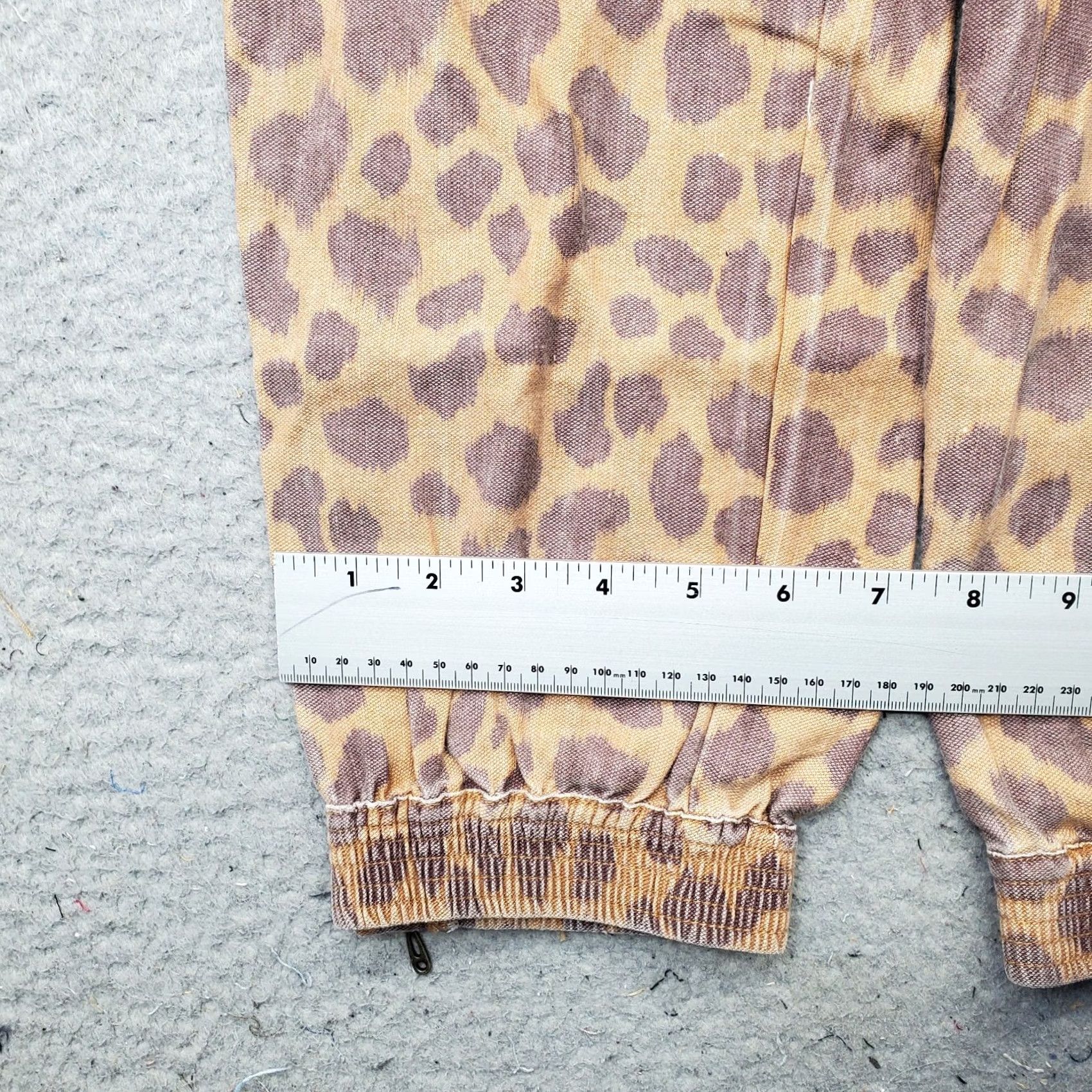 Anthropologie Anthropologie Tamarind Joggers Pants Womens 0 Multi Leopard Print Ankle Zipper Size 25" / US 0 / IT 36 - 5 Thumbnail