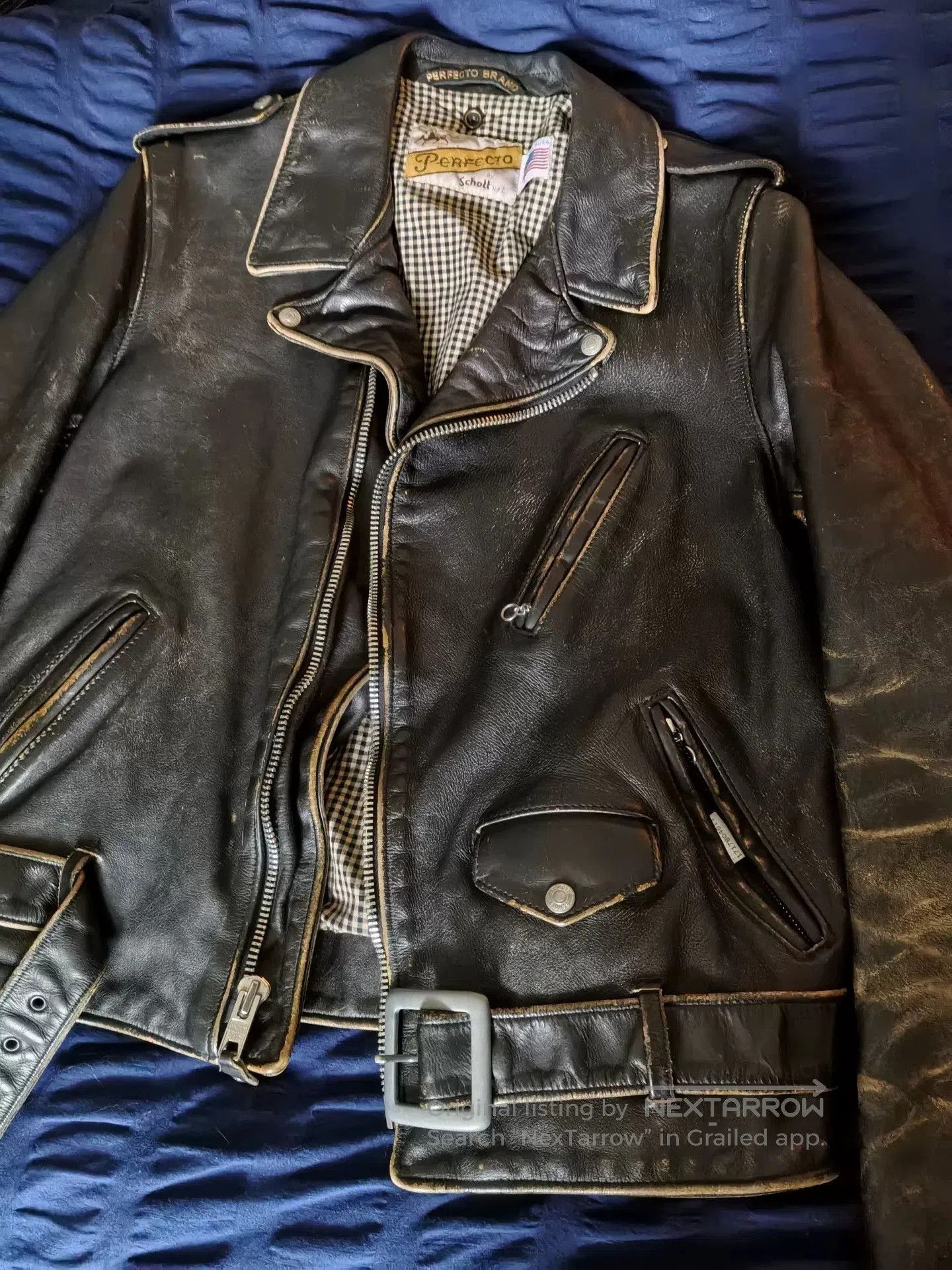Schott Schott NYC Perfecto 70 Leather Jacket. Size US L / EU 52-54 / 3 - 2 Thumbnail