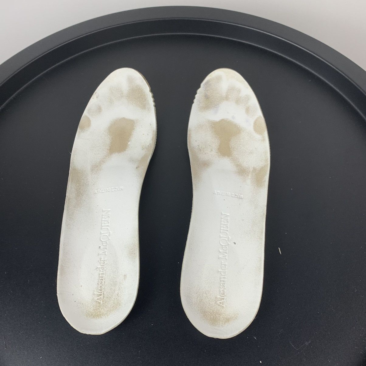 Alexander McQueen Alexander Mcqueen White Leather Sneakers Shoes Size 38 Italy Size US 8 / IT 38 - 7 Thumbnail