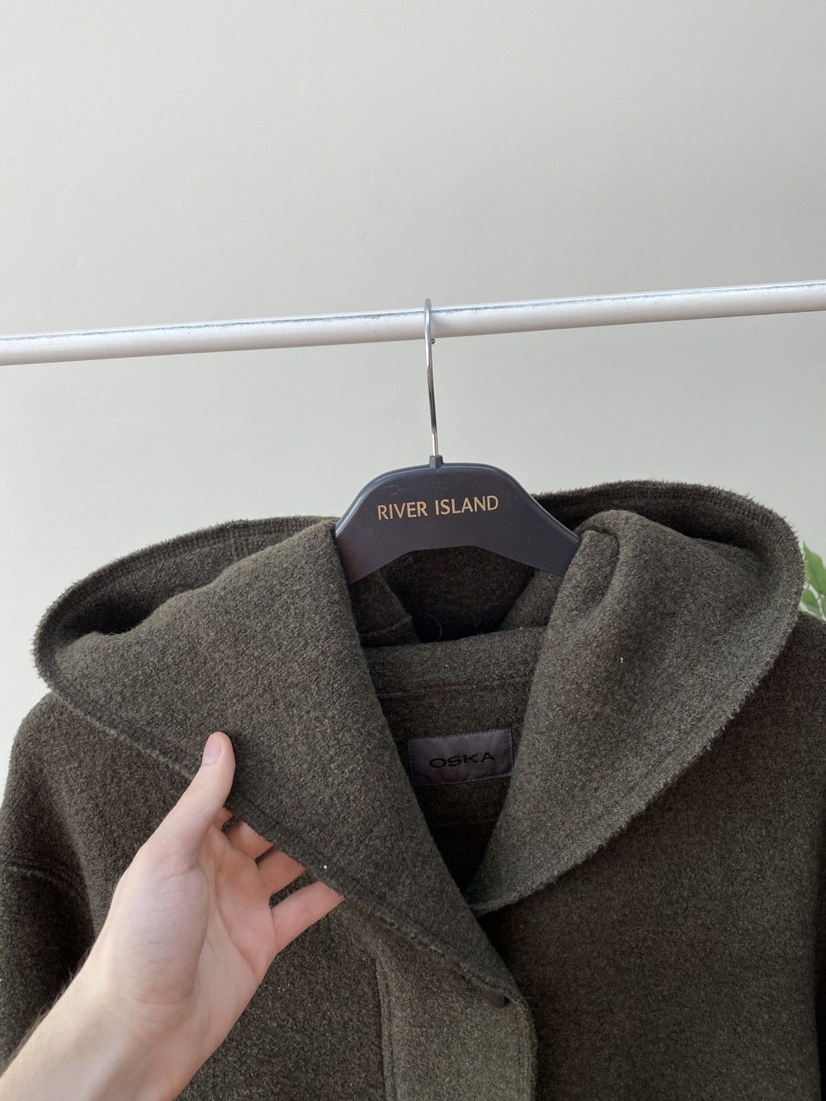 OSKA Vintage Oska Alpaca wool hooded coat Size S / US 4 / IT 40 - 6 Thumbnail