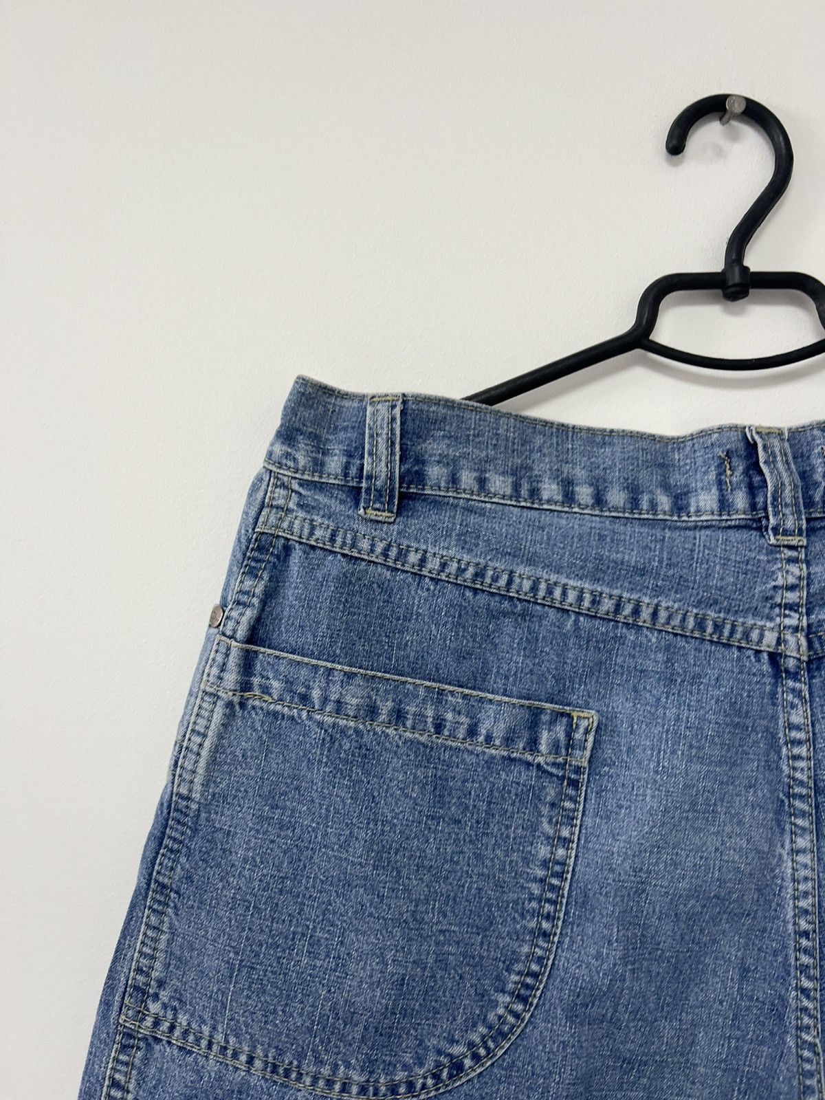 Dior × Vintage Vintage 90’s Christian Dior Paris Blue Washed Jeans Shorts S Size US 28 / EU 44 - 9 Thumbnail