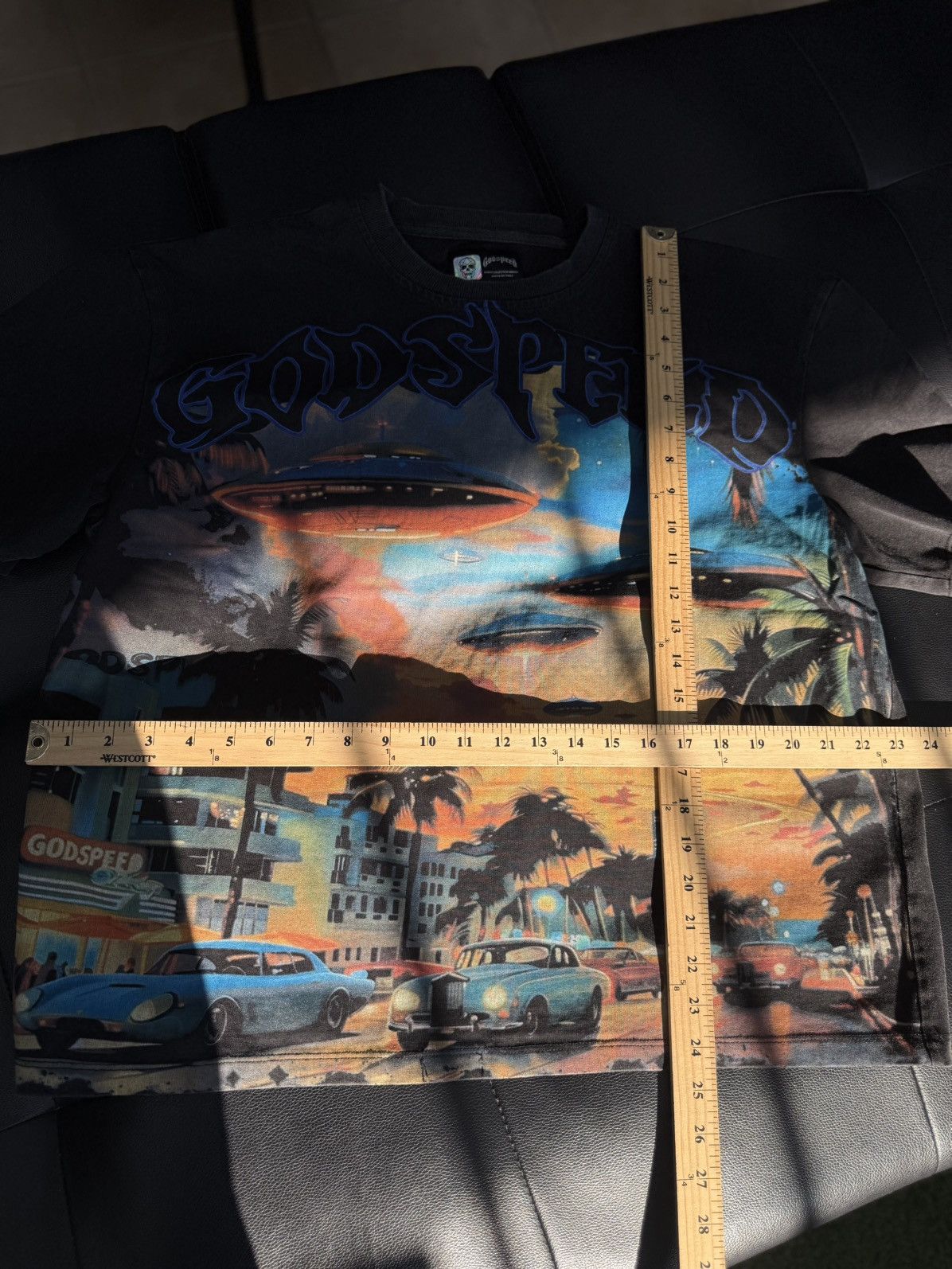 Godspeed Godspeed Black UFO Tee Shirt Size Large (NEW) Size US L / EU 52-54 / 3 - 10 Thumbnail
